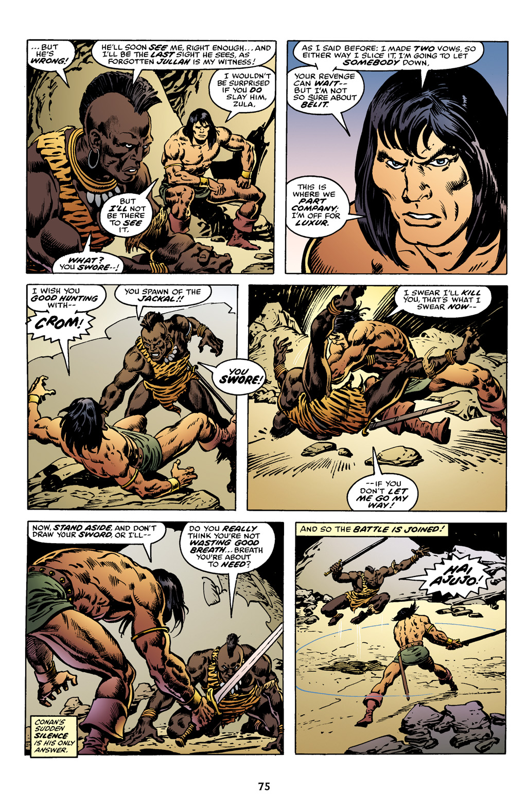 Read online The Chronicles of Conan comic -  Issue # TPB 11 (Part 1) - 76