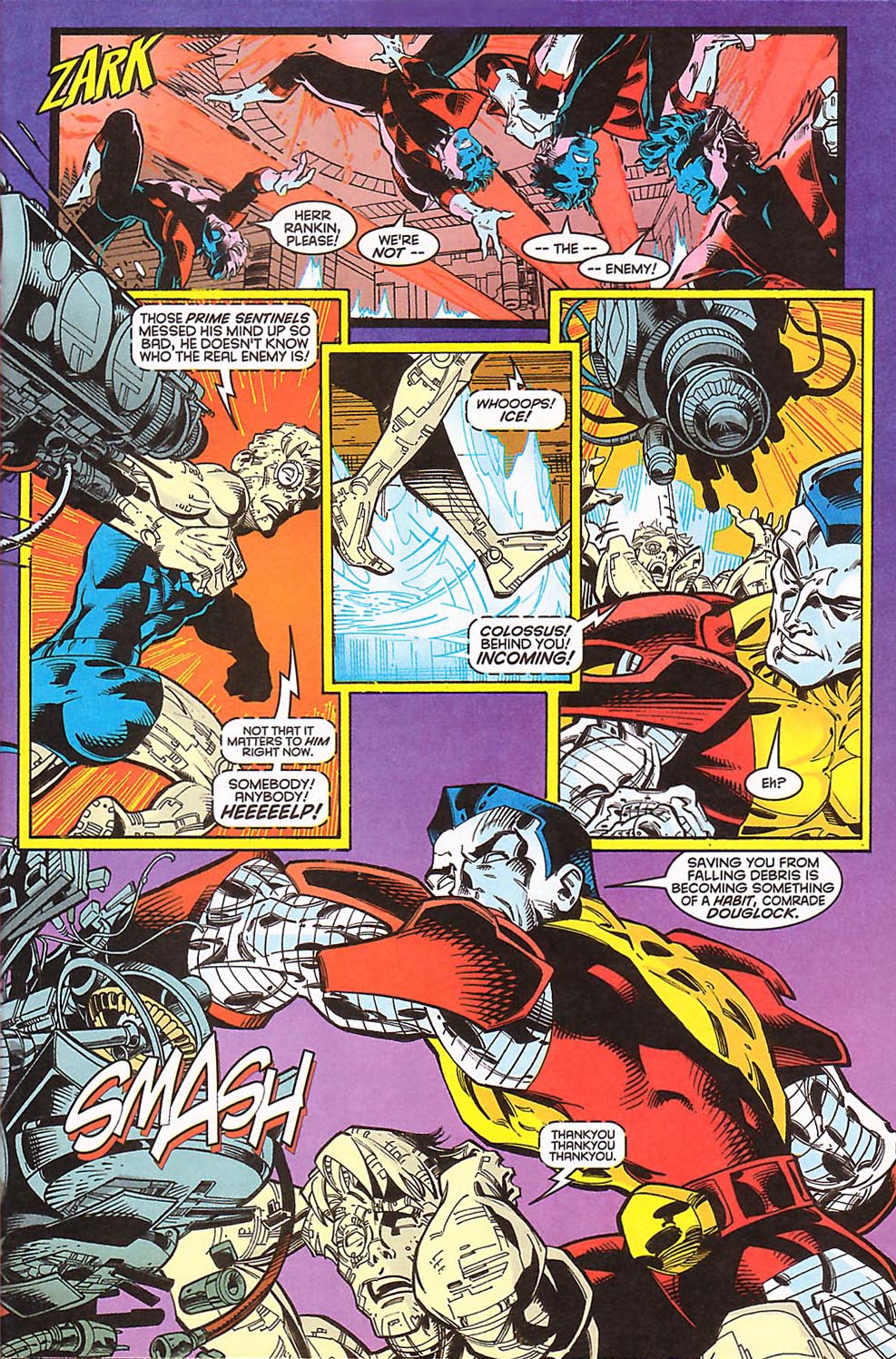 Read online Excalibur (1988) comic -  Issue #123 - 7