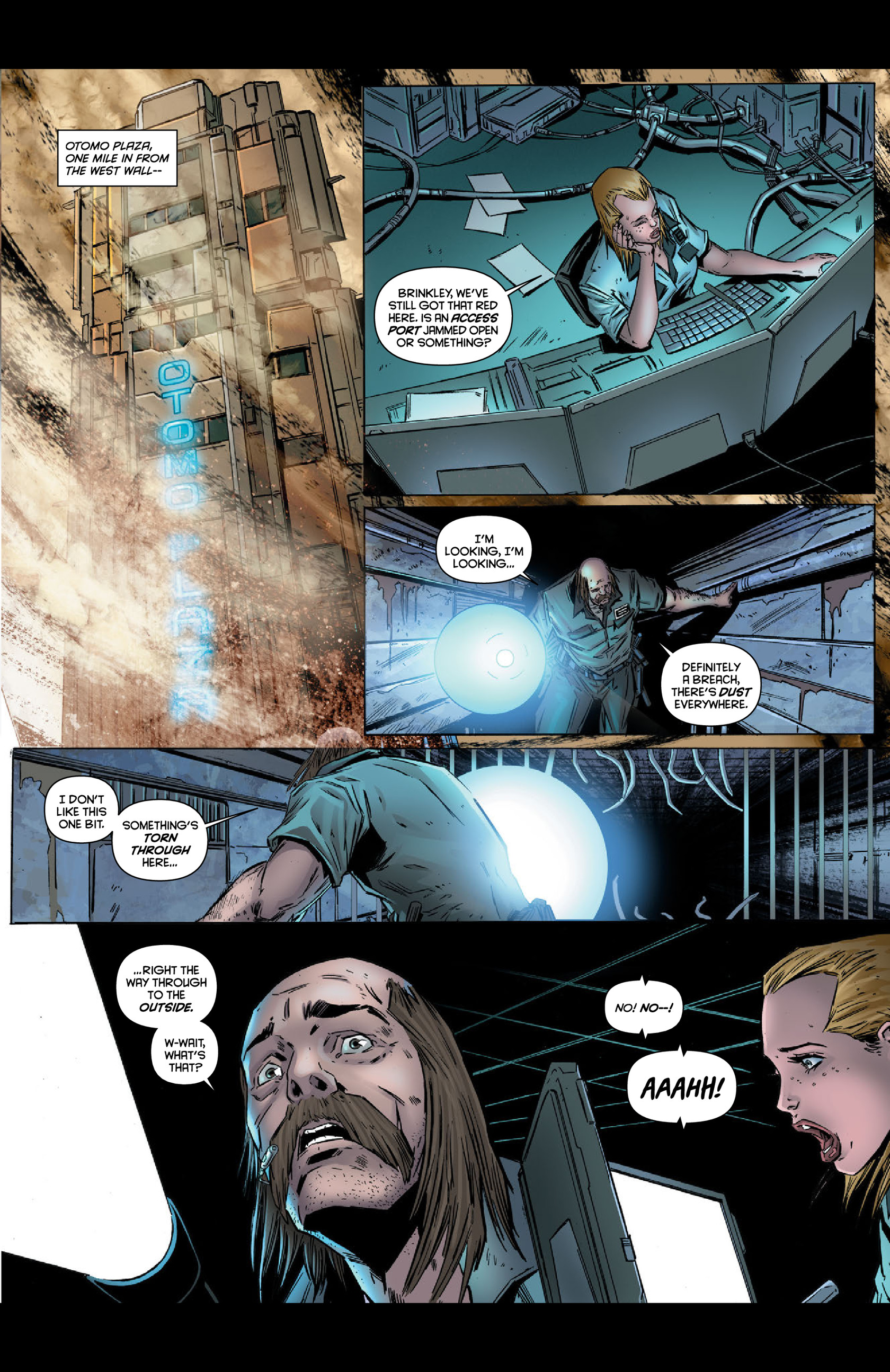 Read online Dredd: Dust comic -  Issue #1 - 6