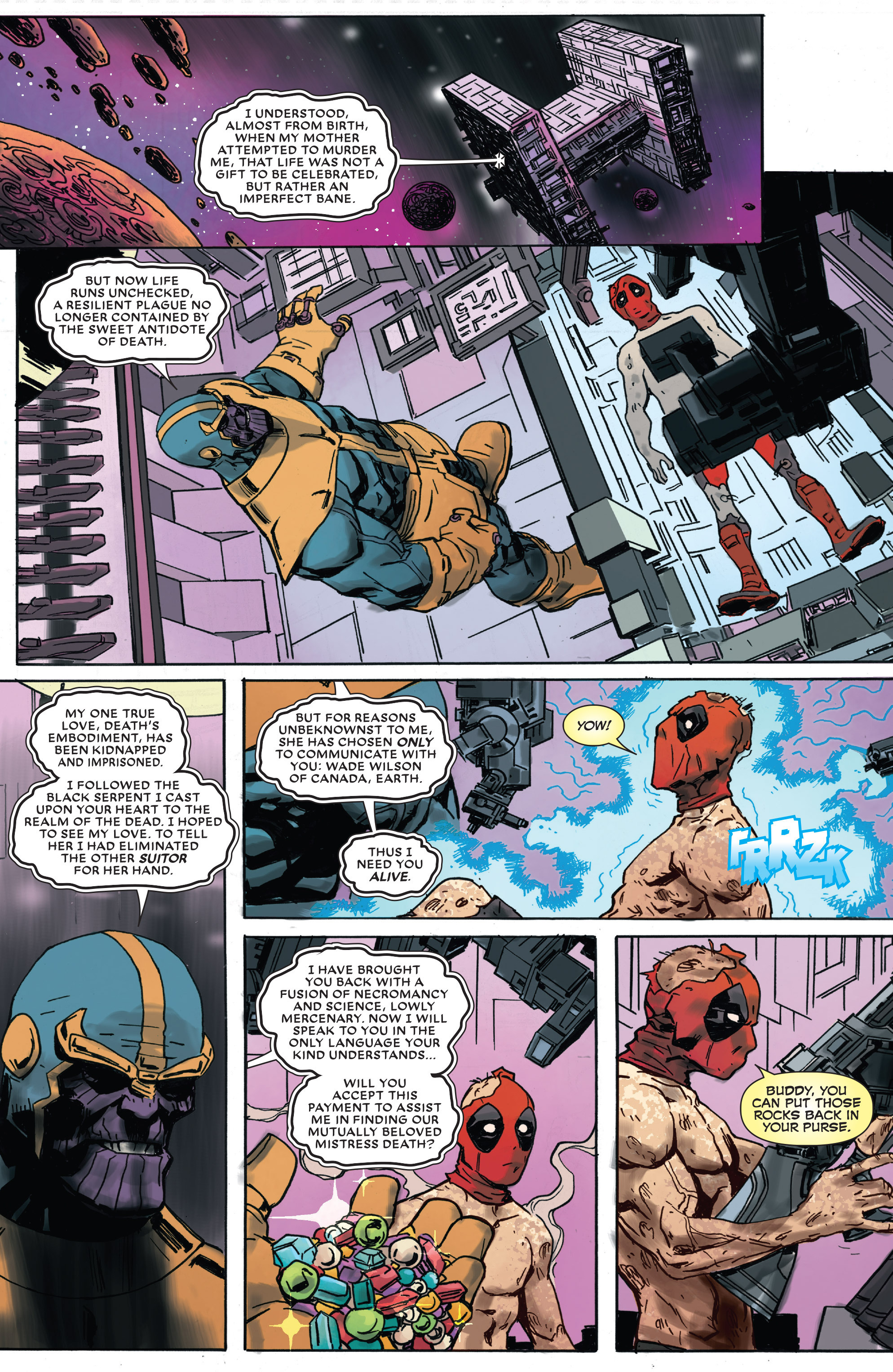 Read online Deadpool vs. Thanos comic -  Issue #1 - 21