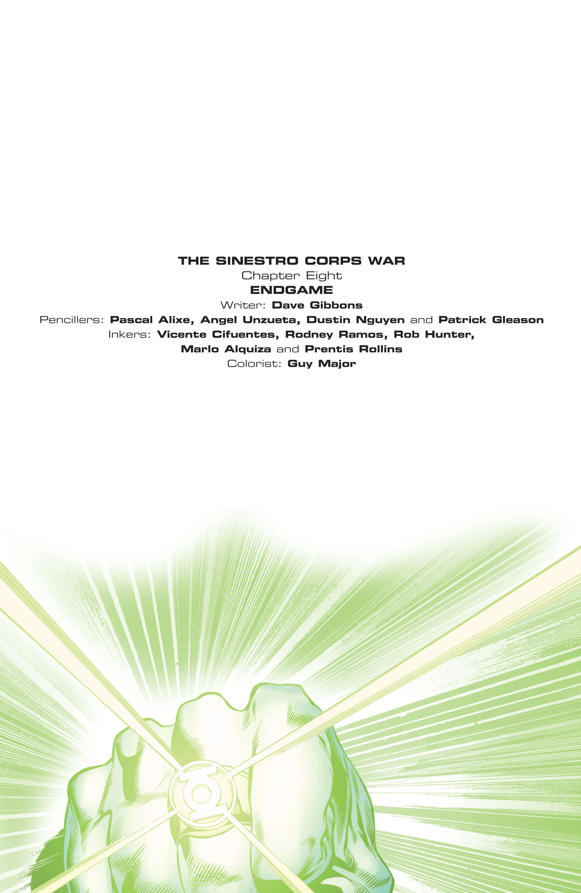 Read online Green Lantern: The Sinestro Corps War comic -  Issue # Full - 201