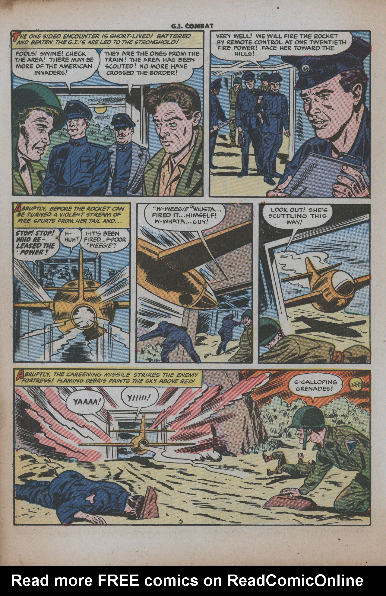 Read online G.I. Combat (1952) comic -  Issue #17 - 16