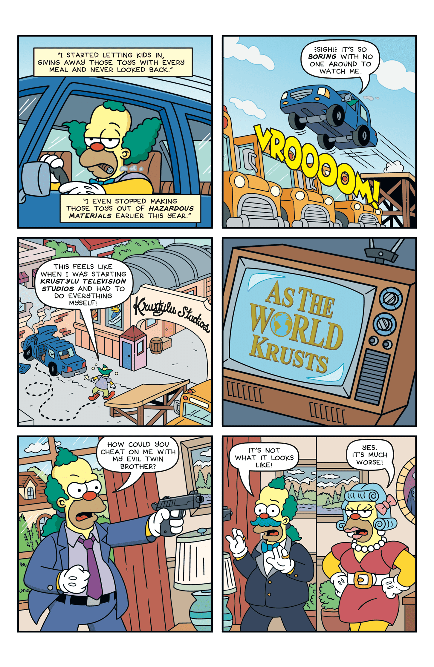 Read online Krusty the Clown comic -  Issue # Full - 16