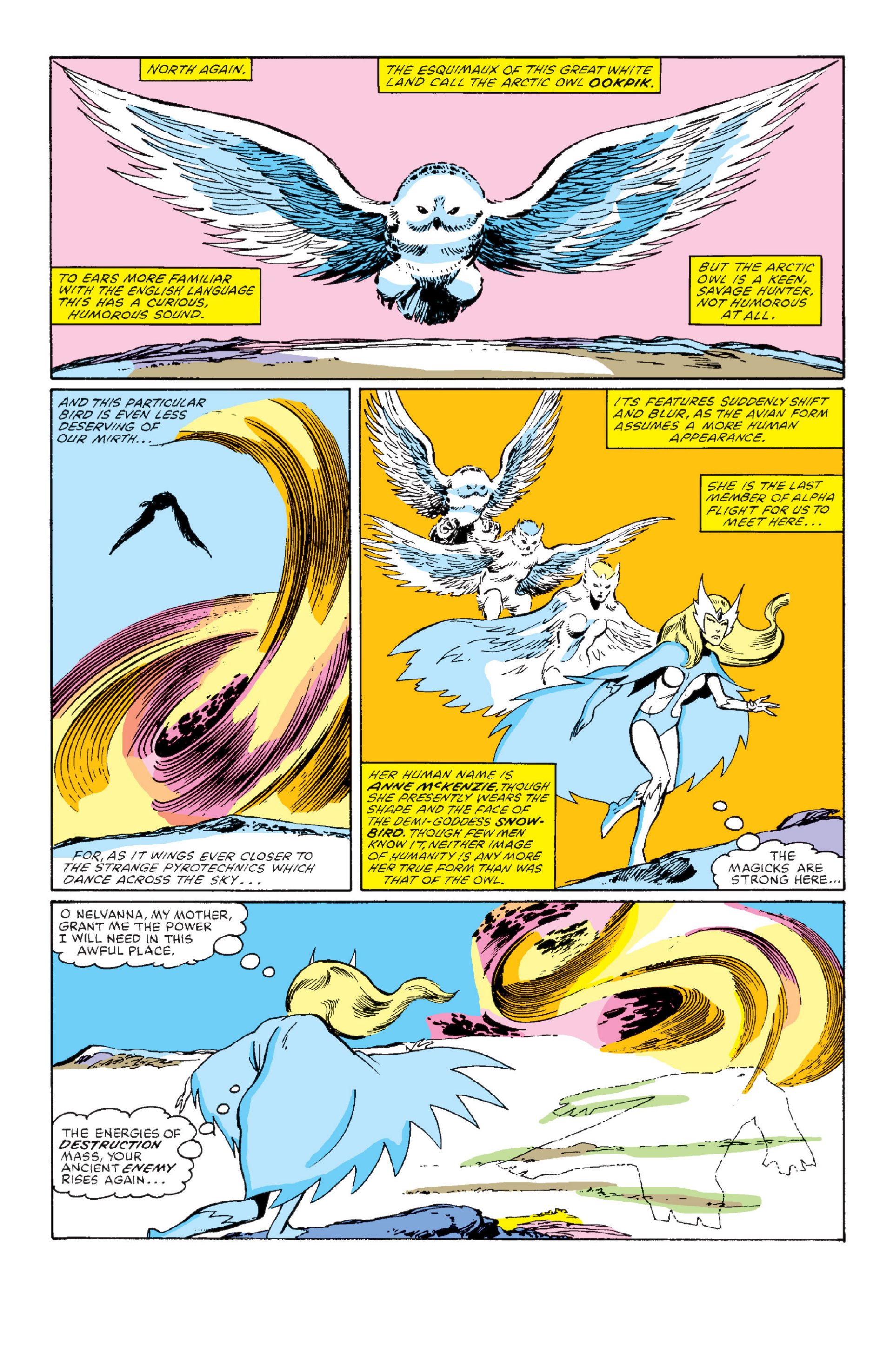 Read online Alpha Flight (1983) comic -  Issue #1 - 21
