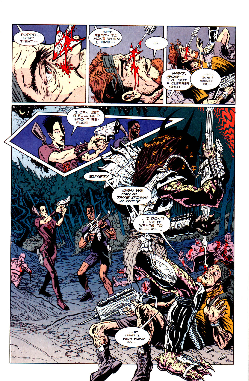 Predator Bad Blood Comic Book #3 Dark Horse 1994 NEAR MINT NEW UNREAD 