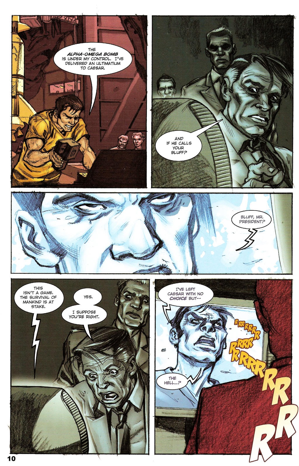 Read online Revolution on the Planet of the Apes comic -  Issue #6 - 10