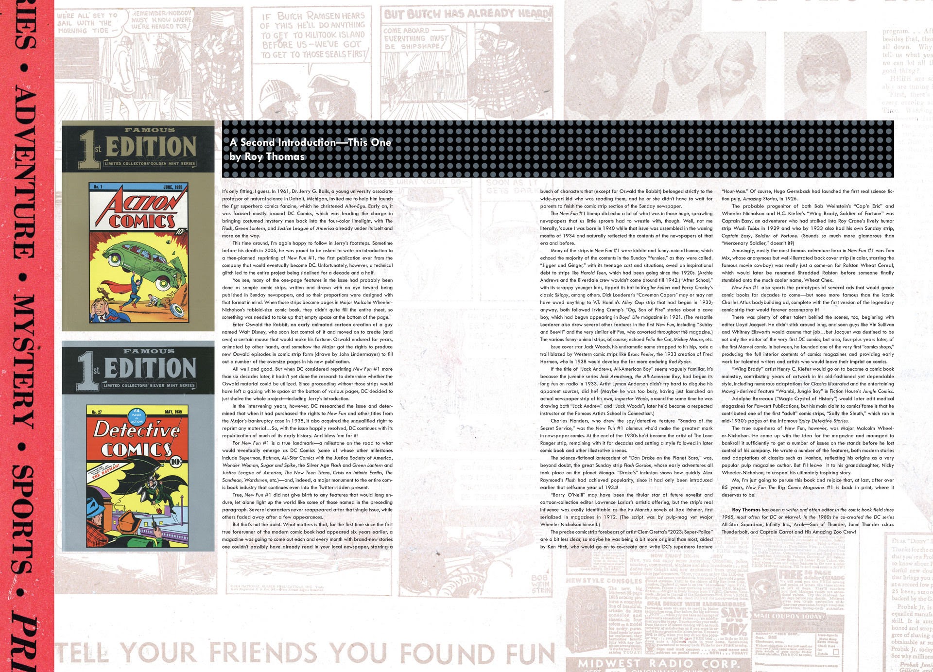 Read online Famous First Edition: New Fun #1 C-63 comic -  Issue #1 C-63 Full - 4