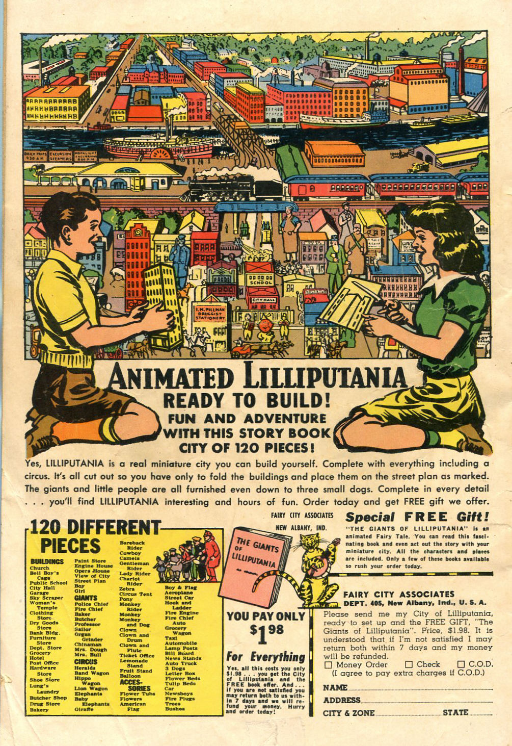 Read online Famous Funnies comic -  Issue #130 - 52