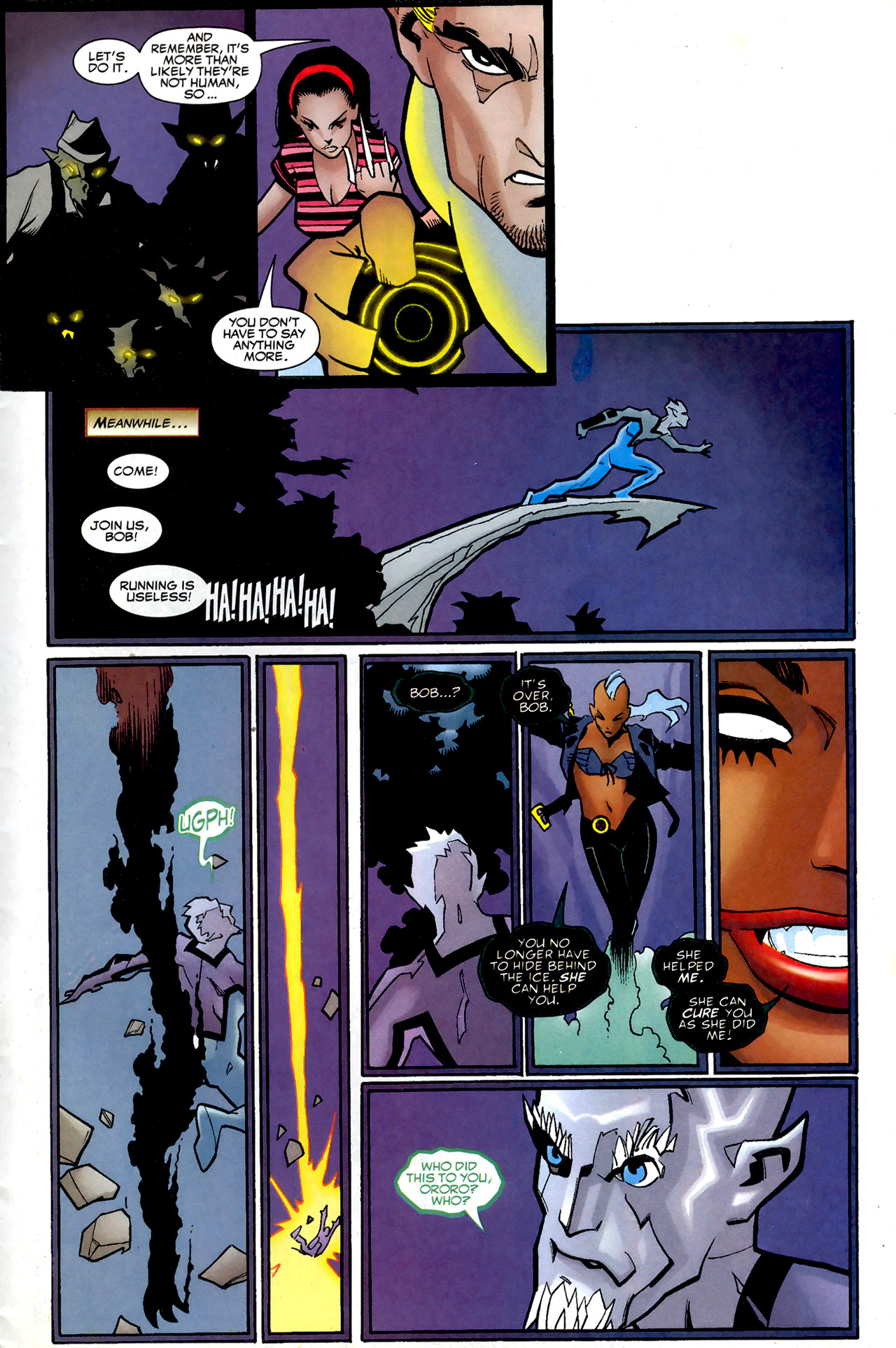 Read online Mutant X comic -  Issue #7 - 18