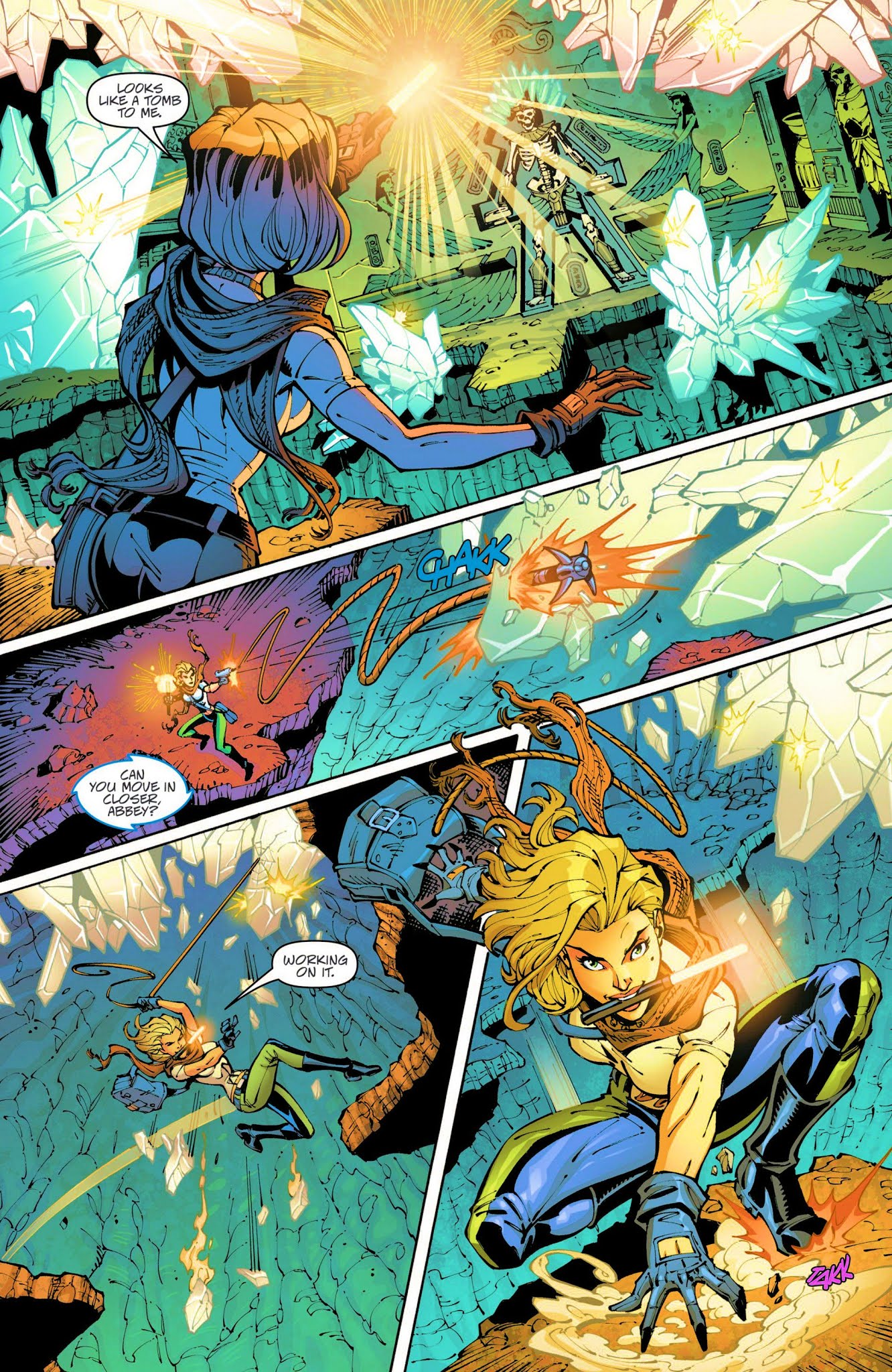 Read online Danger Girl: Trinity comic -  Issue #3 - 21