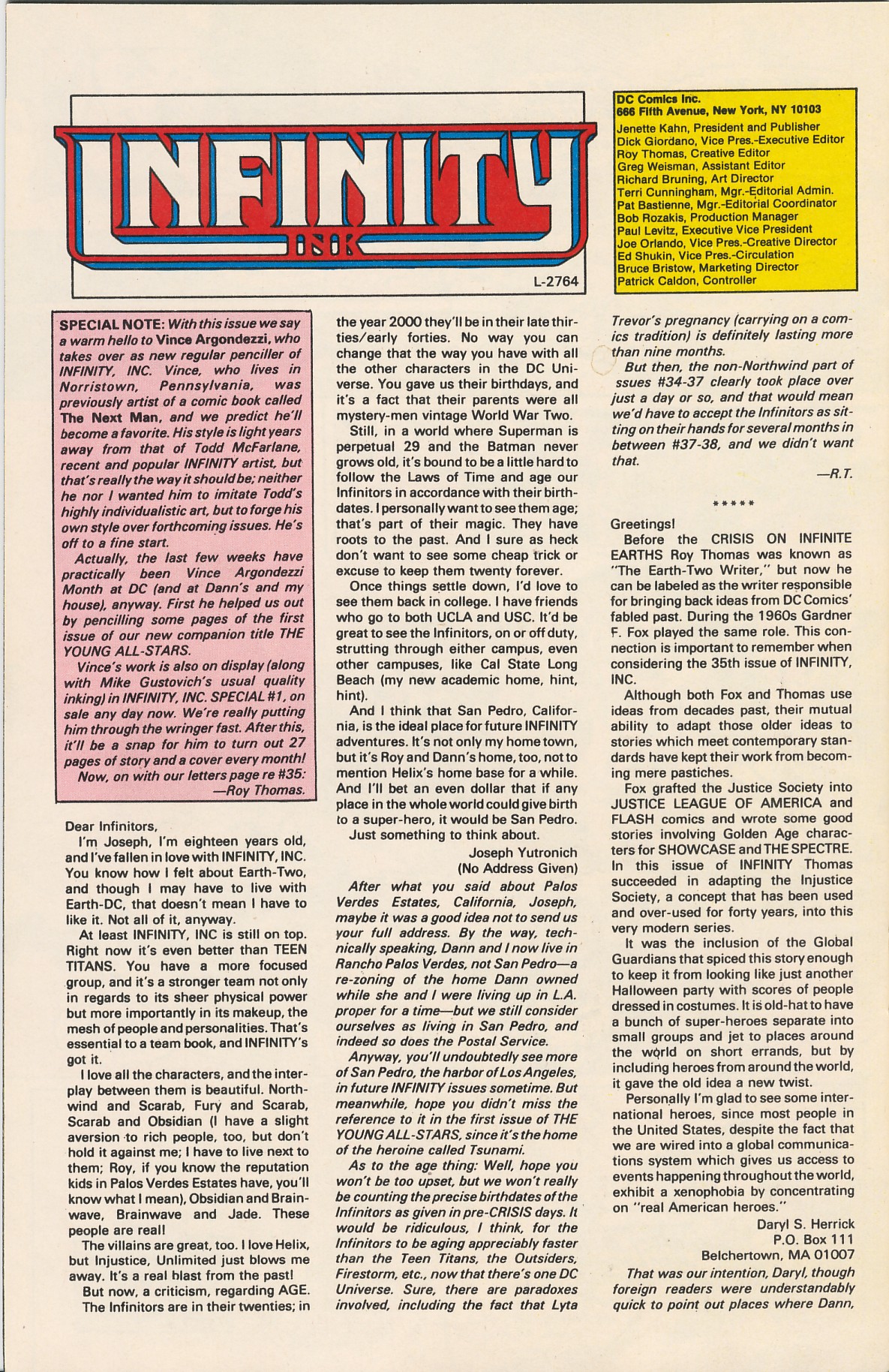 Read online Infinity Inc. (1984) comic -  Issue #40 - 30