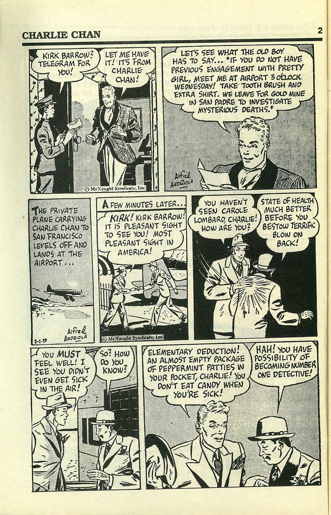 Read online Charlie Chan comic -  Issue #1 - 4