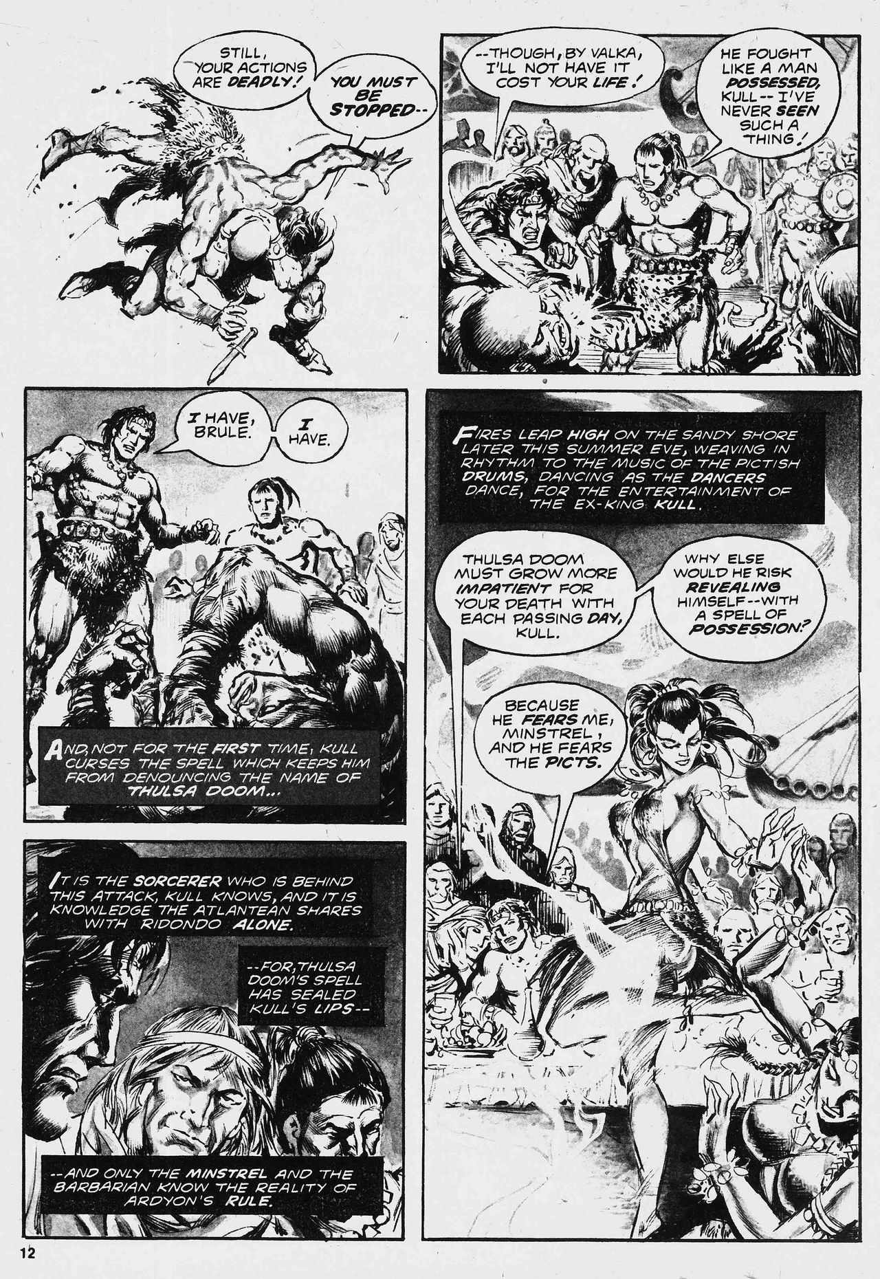 Read online Kull and the Barbarians comic -  Issue #2 - 12