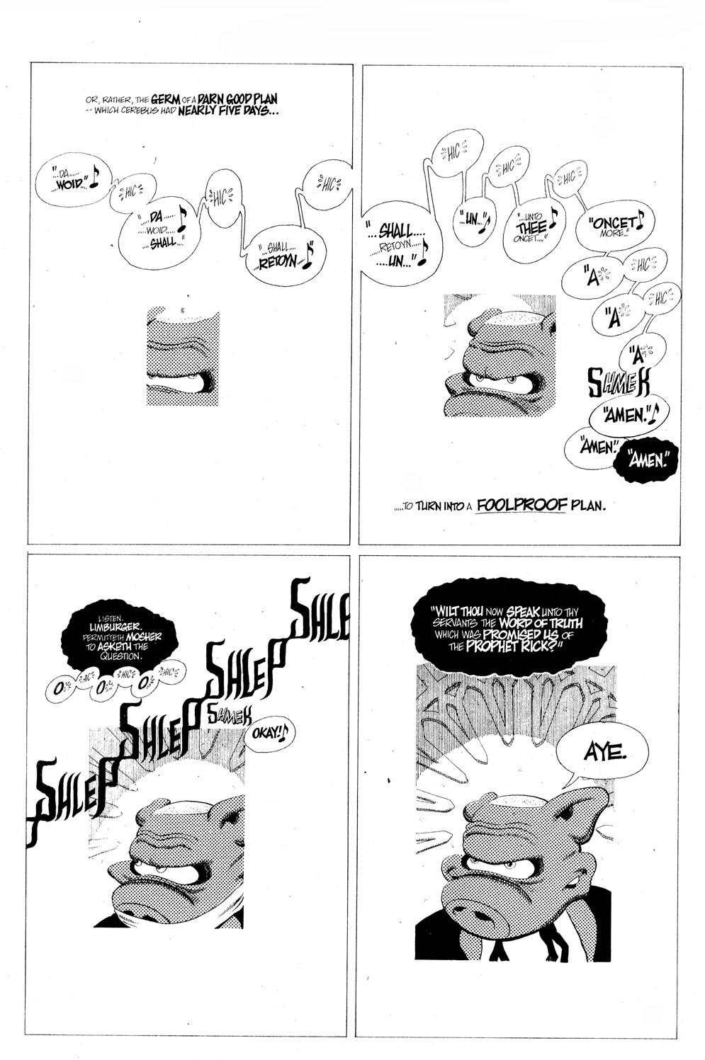 Read online Cerebus comic -  Issue #272 - 14