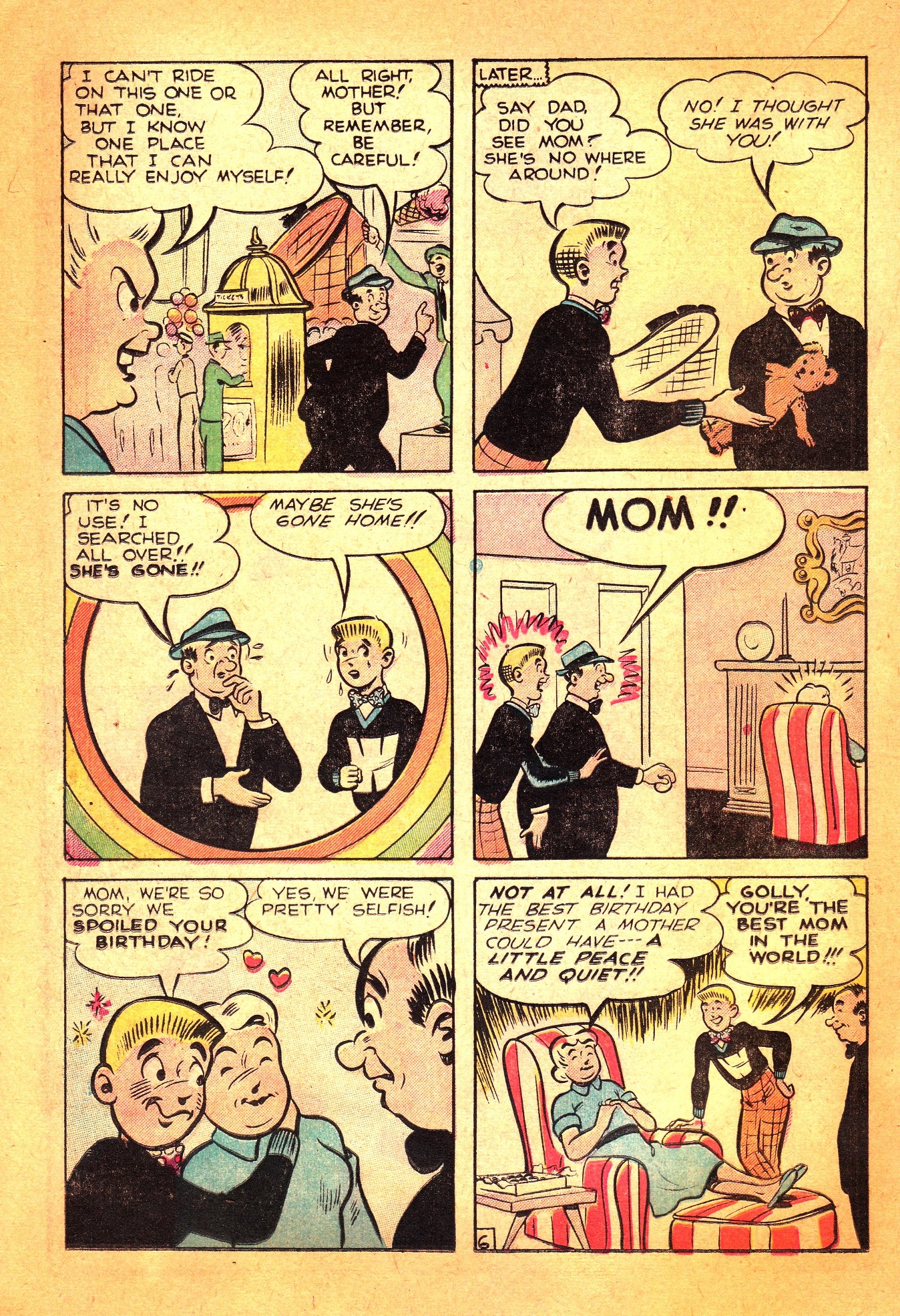 Read online Pep Comics comic -  Issue #87 - 32