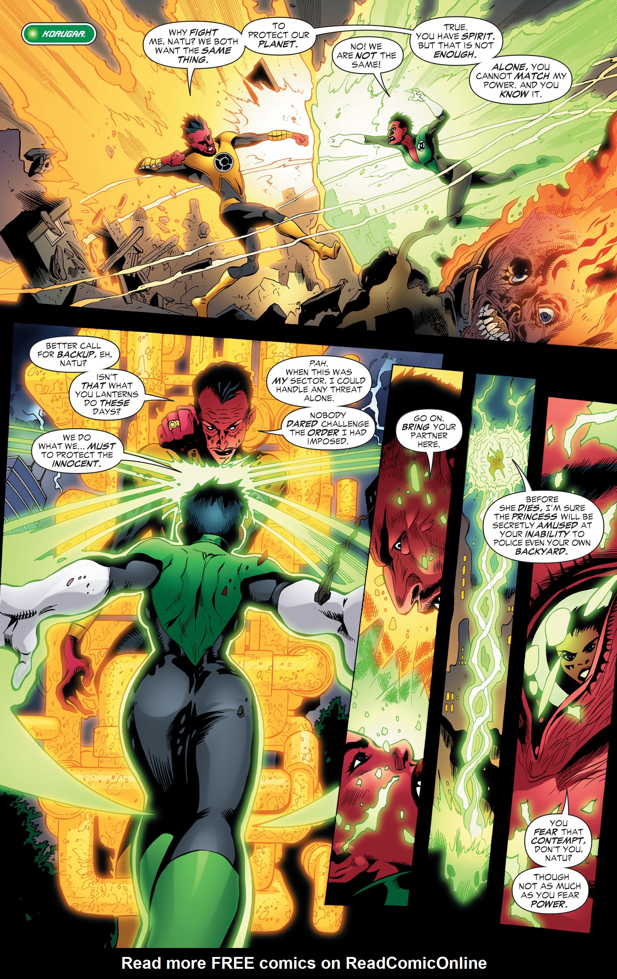 Read online Green Lantern by Geoff Johns comic -  Issue # TPB 3 (Part 2) - 11
