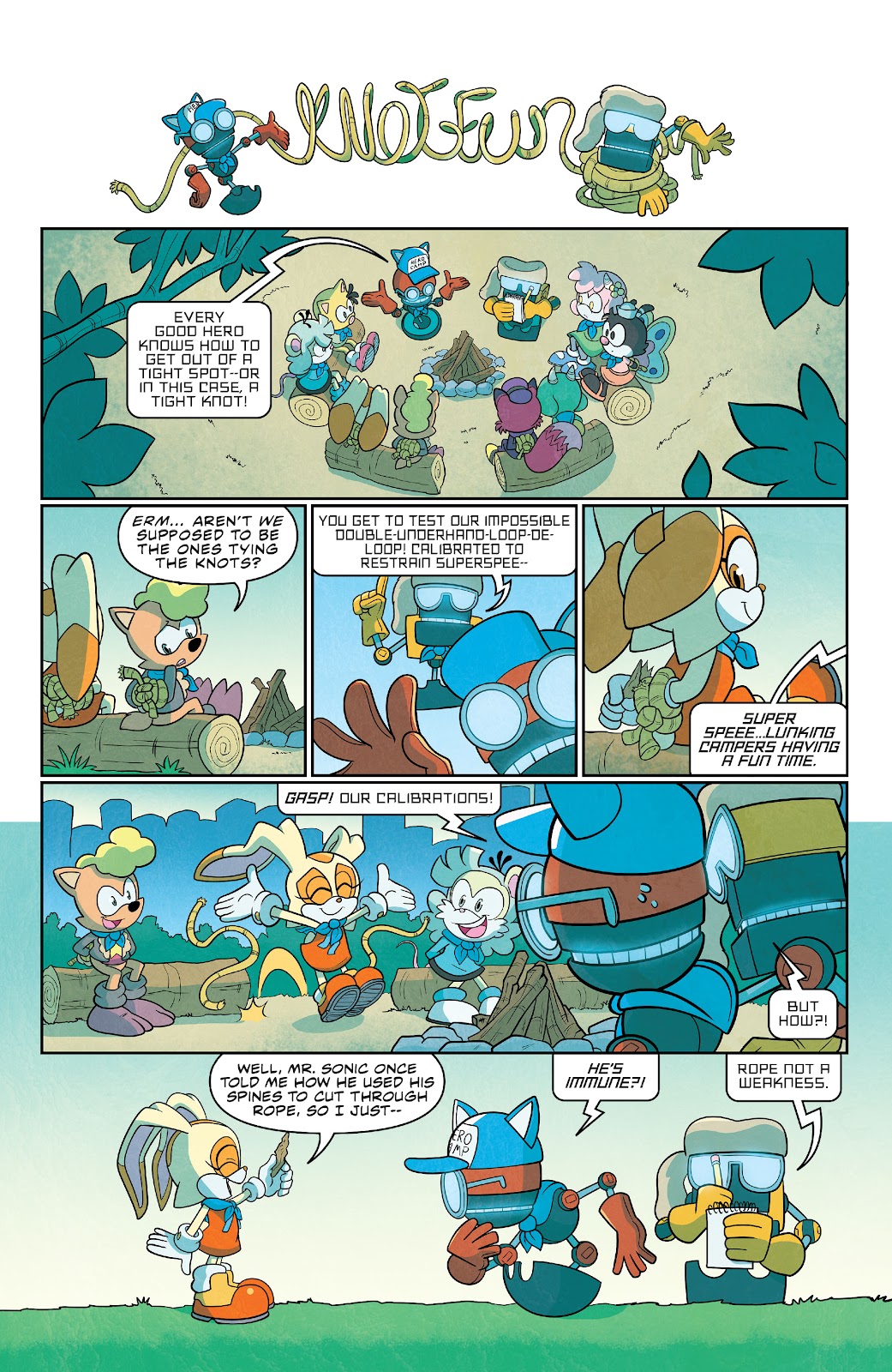 Sonic the Hedgehog (2018) issue Annual 2022 - Page 21