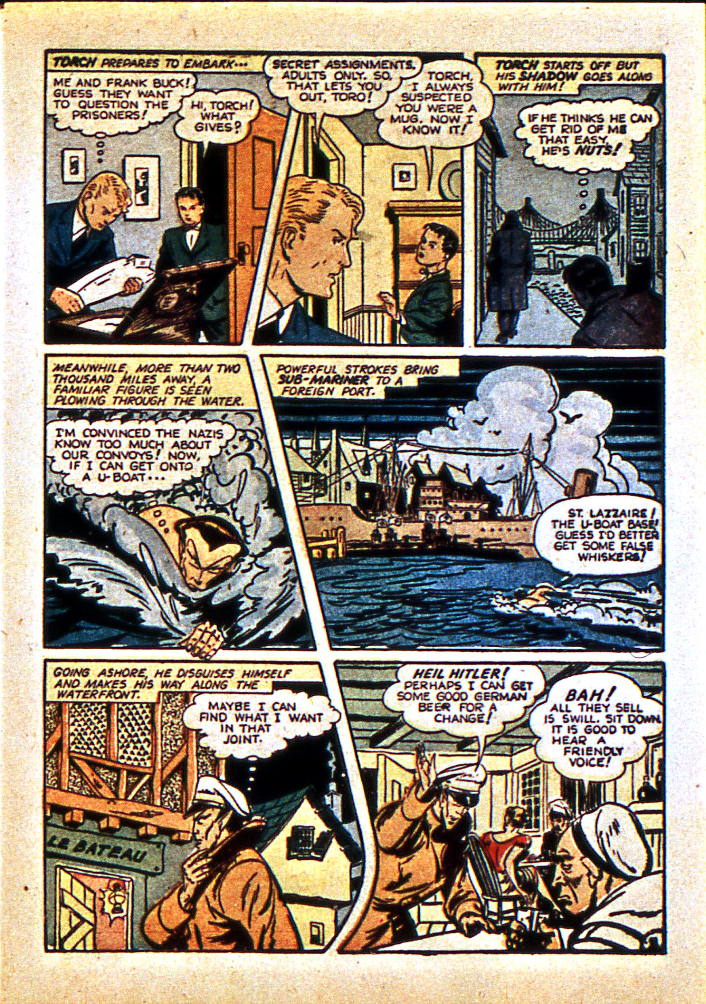 Read online The Human Torch (1940) comic -  Issue #10 - 6