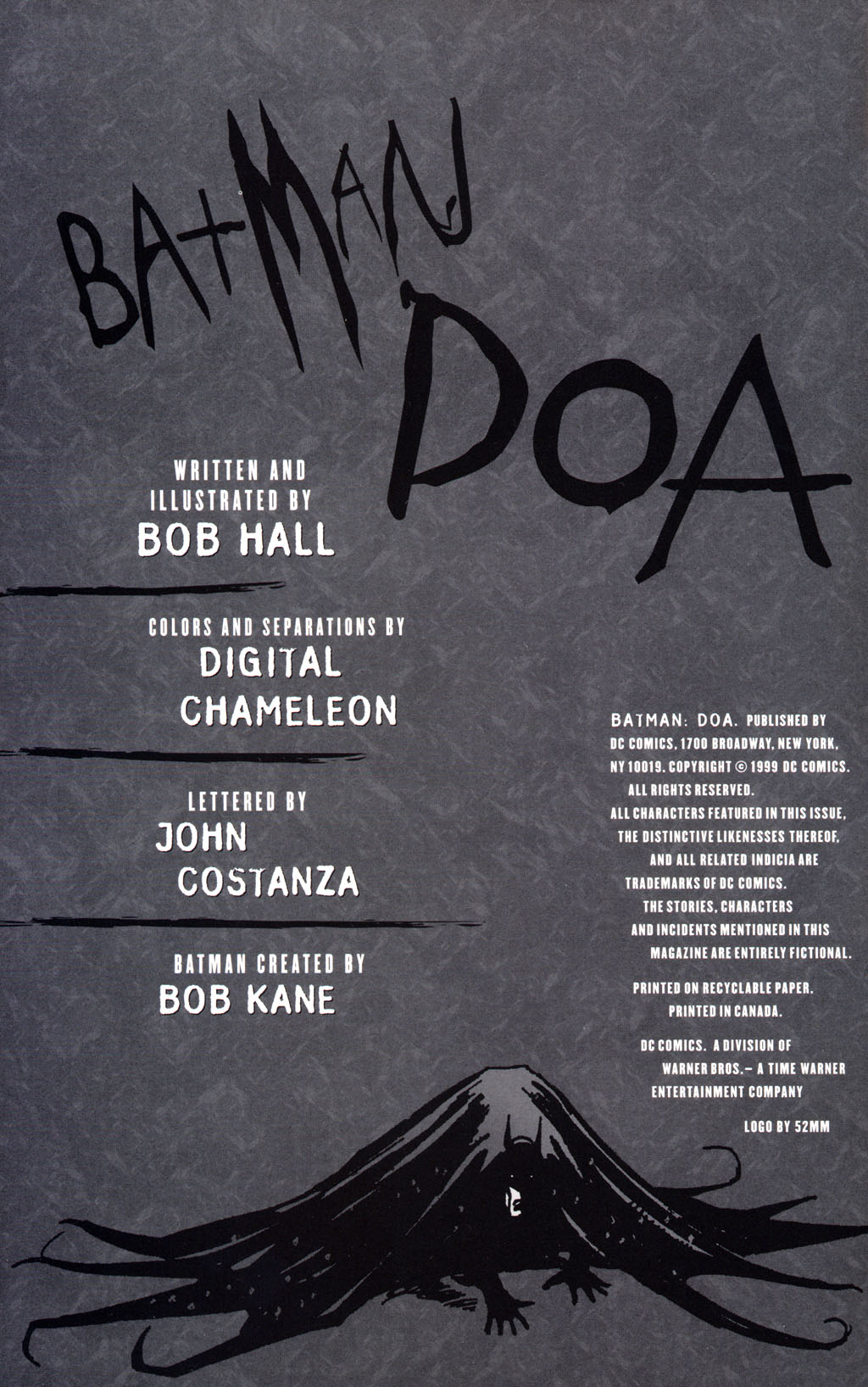 Read online Batman: DOA comic -  Issue # Full - 2