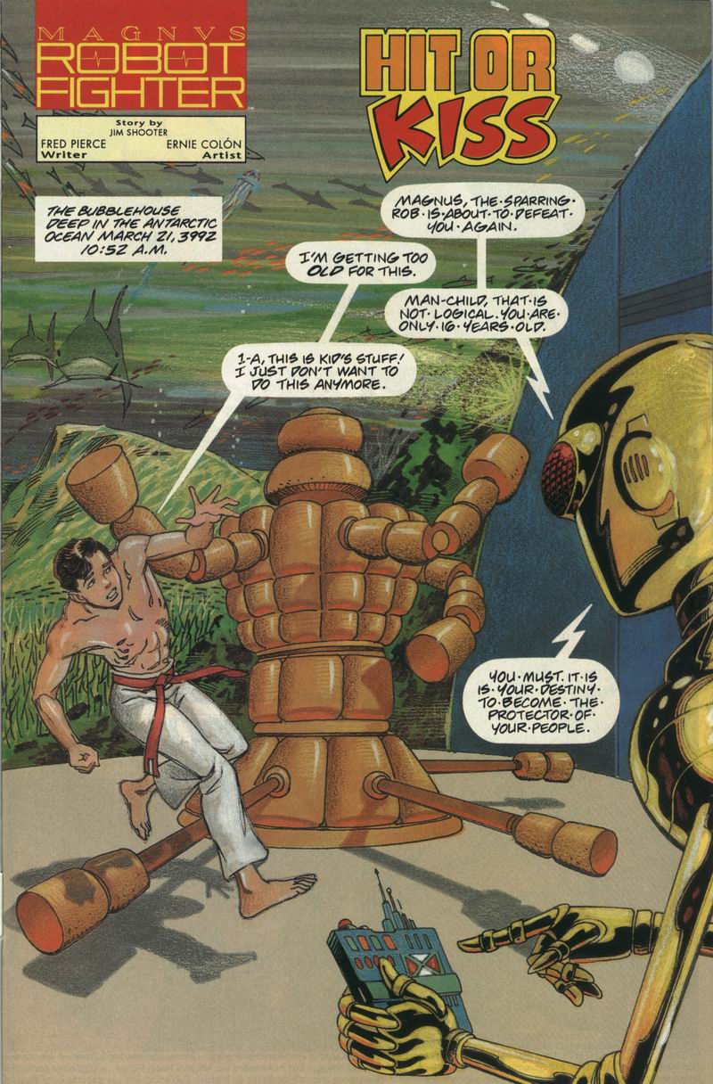 Read online Magnus Robot Fighter (1991) comic -  Issue #20 - 2