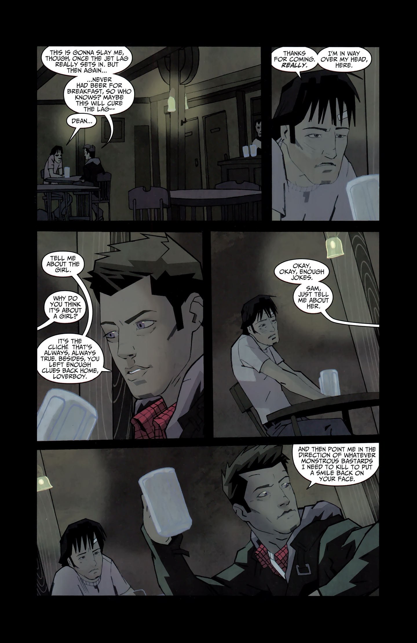 Read online Supernatural comic -  Issue #5 - 6