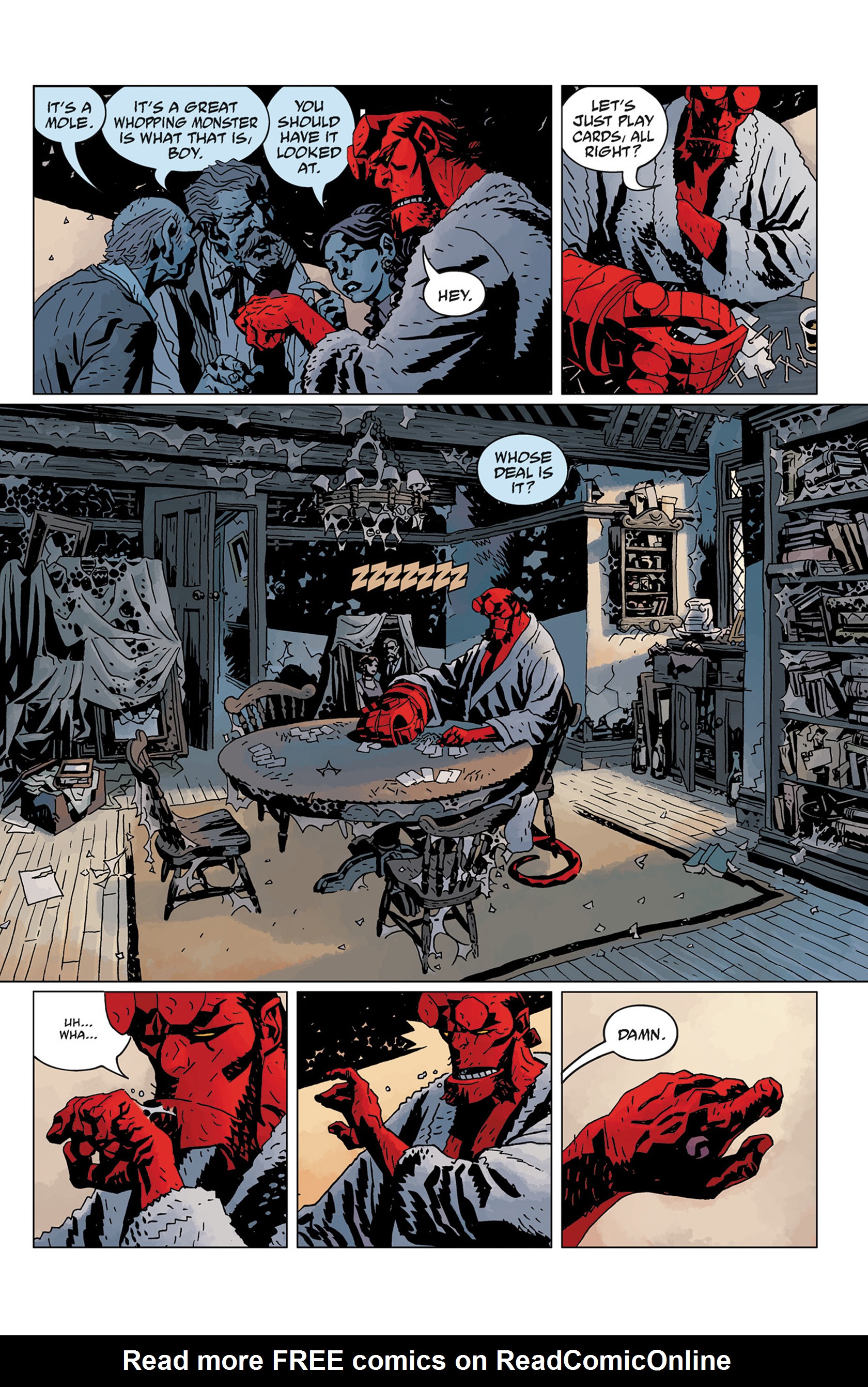 Read online Hellboy: The Crooked Man and Others comic -  Issue # TPB - 137