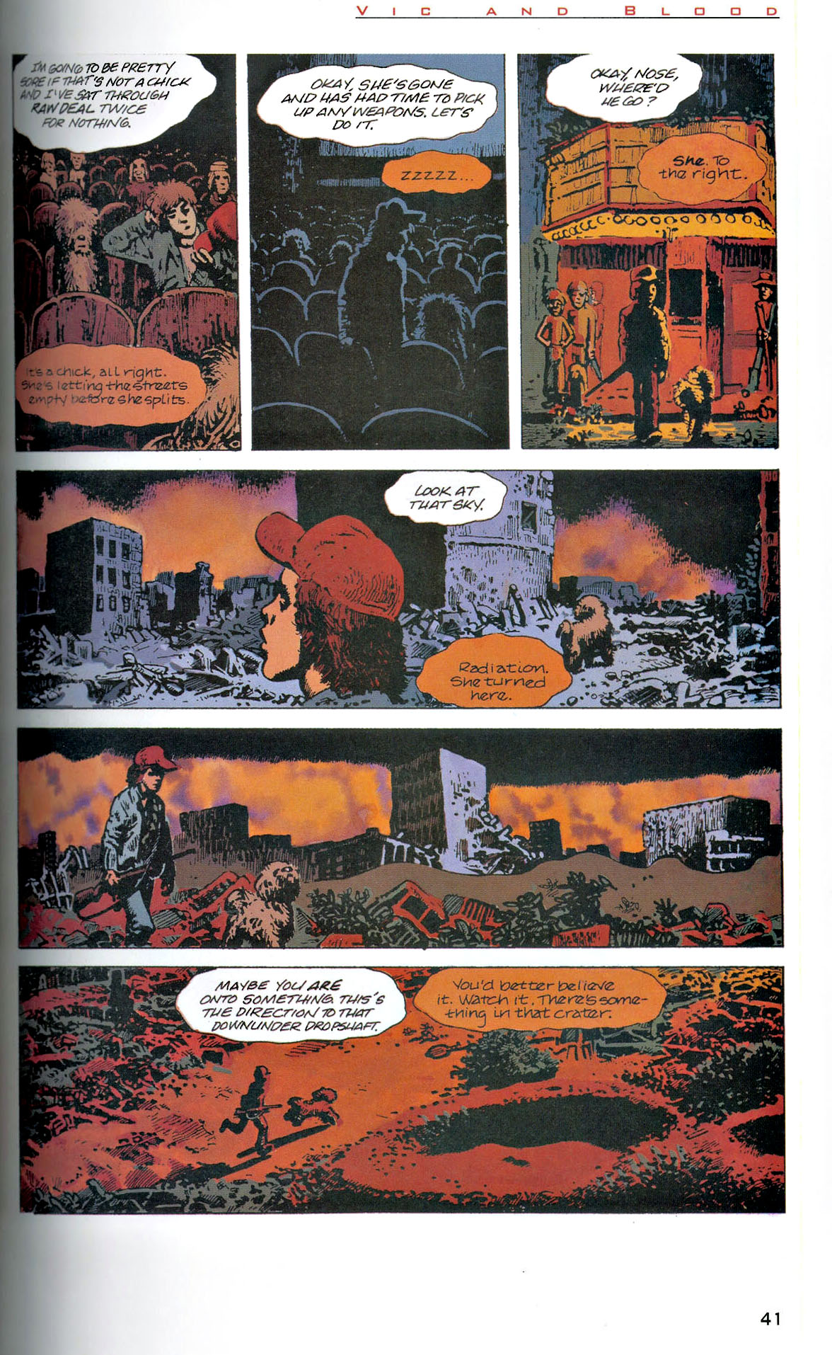 Read online Vic and Blood comic -  Issue # TPB - 42