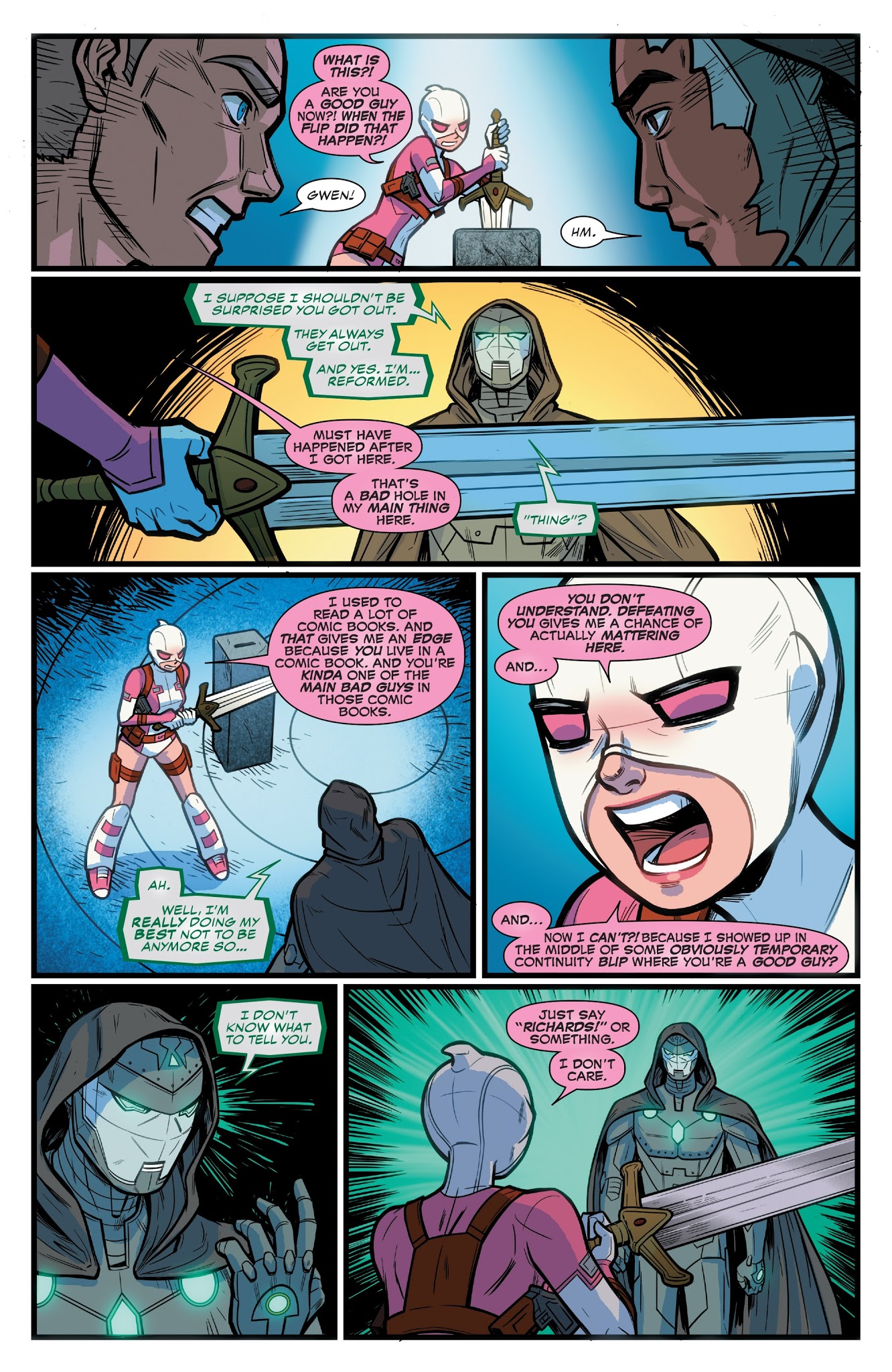 Read online The Unbelievable Gwenpool comic -  Issue #22 - 18