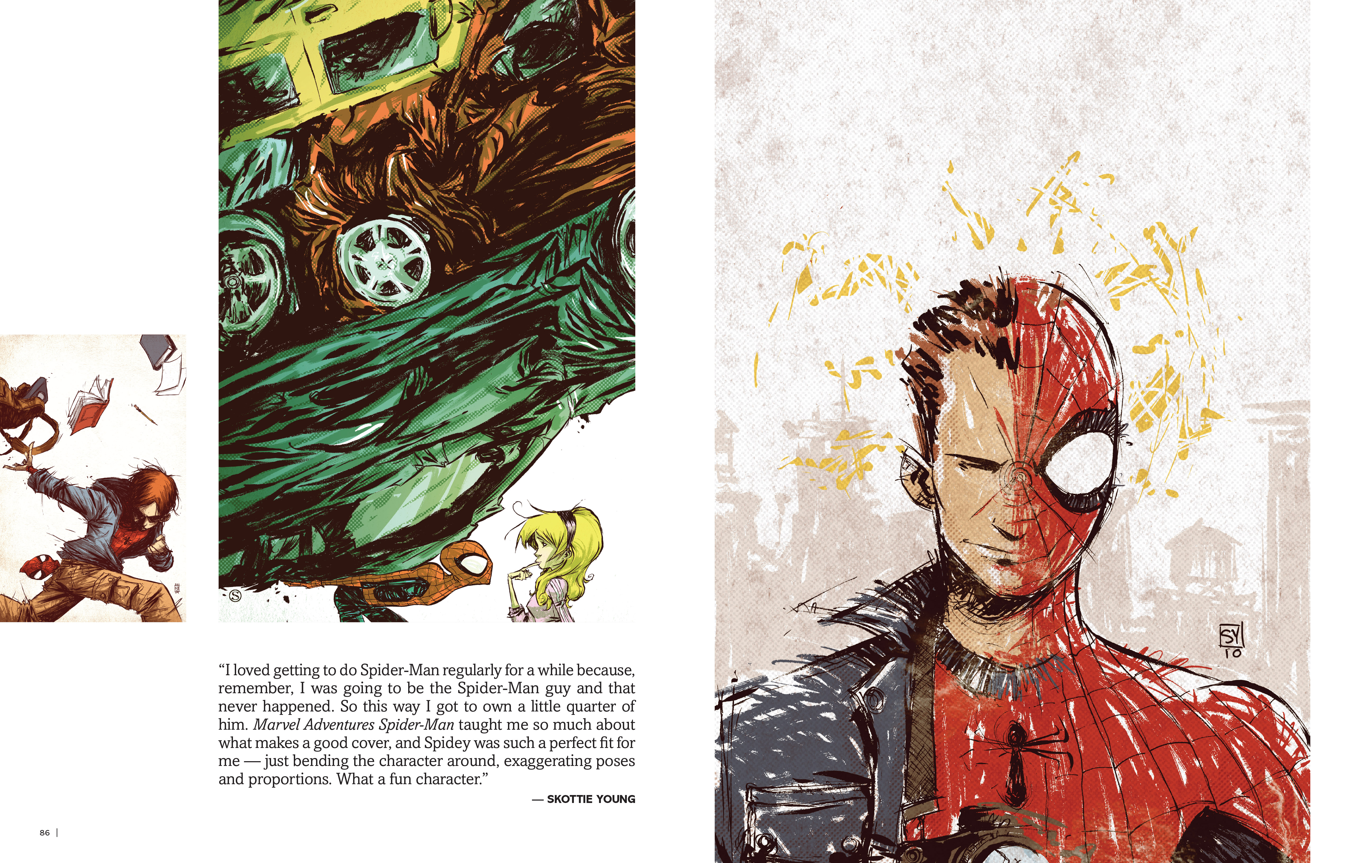 Read online The Marvel Art of Skottie Young comic -  Issue # TPB - 45
