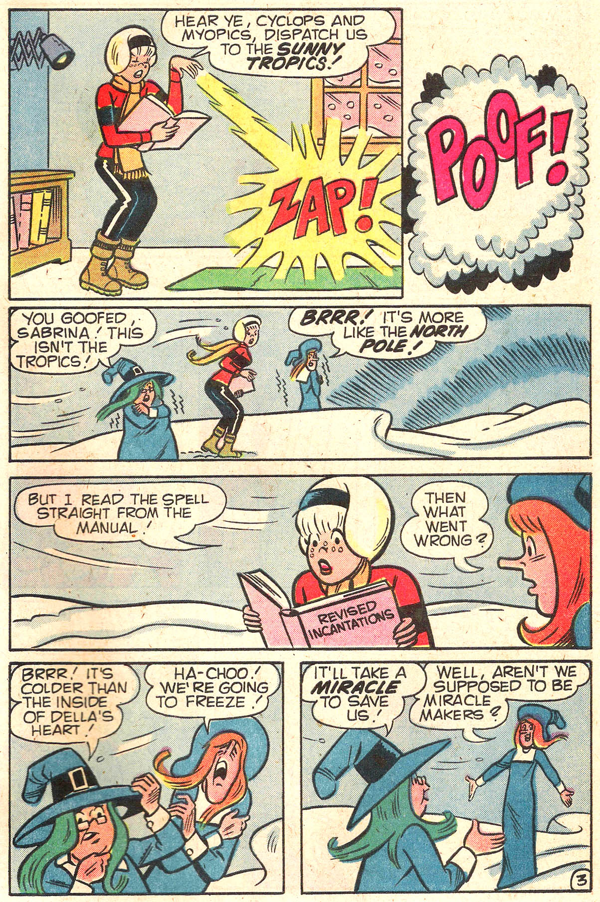 Read online Sabrina The Teenage Witch (1971) comic -  Issue #67 - 31