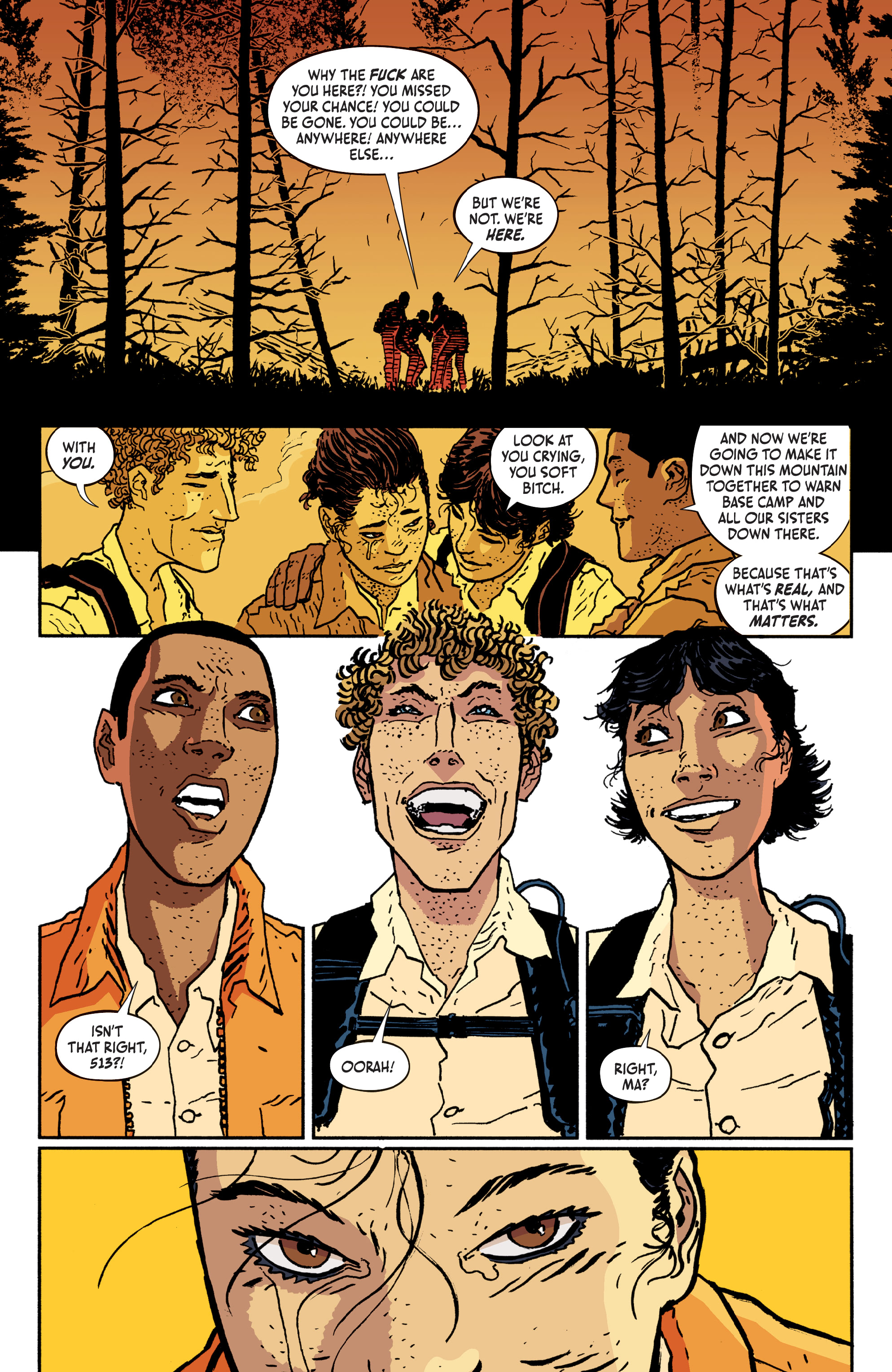 Read online Dark Spaces: Wildfire comic -  Issue #5 - 23