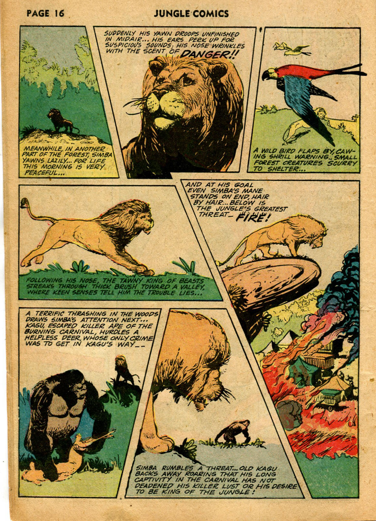 Read online Jungle Comics comic -  Issue #40 - 18