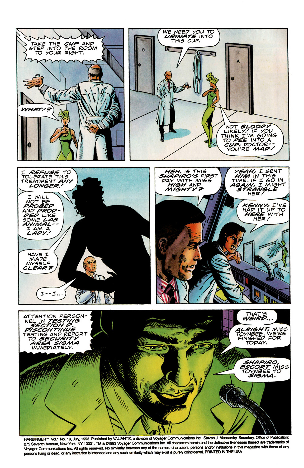 Read online Harbinger (1992) comic -  Issue #19 - 3
