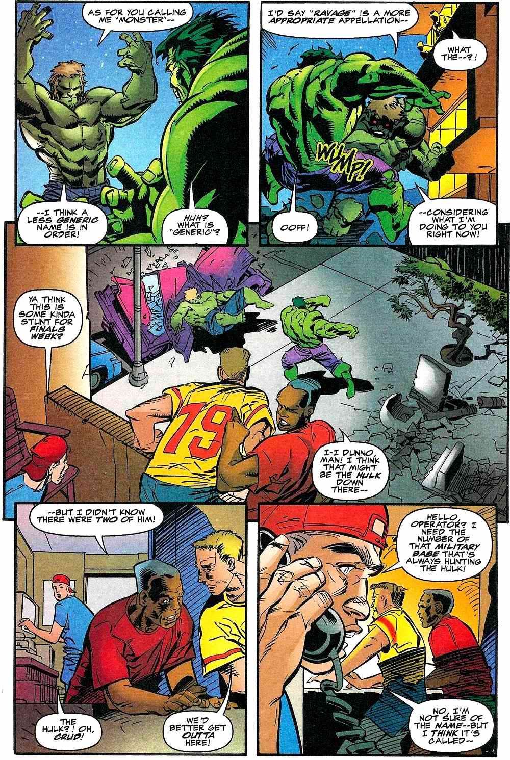 Read online The Rampaging Hulk (1998) comic -  Issue #2 - 22