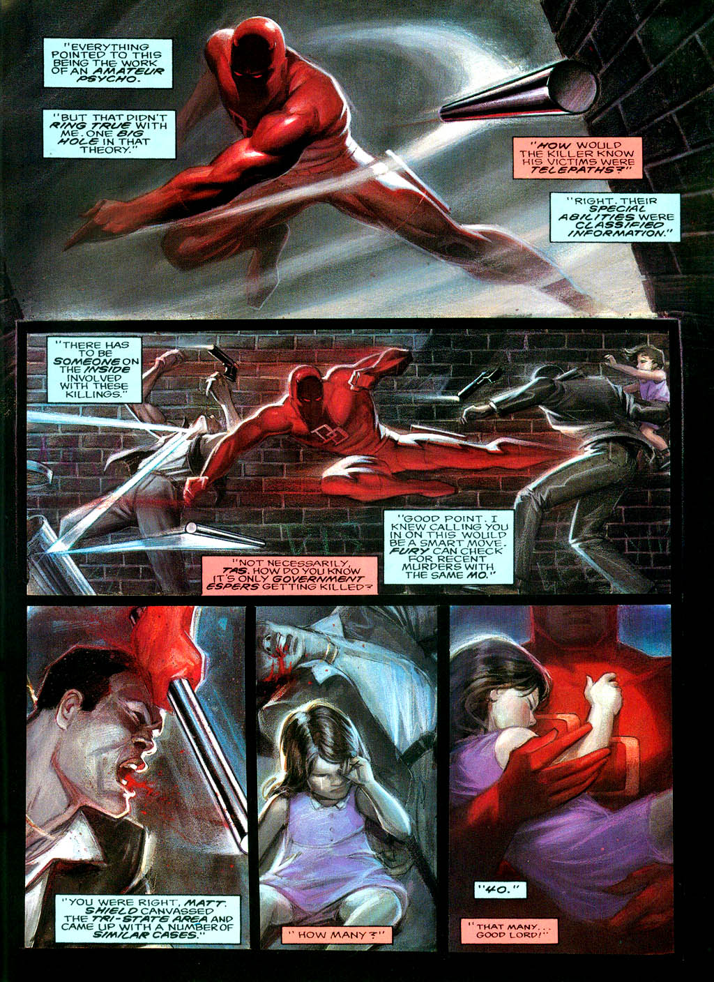 Read online Marvel Graphic Novel comic -  Issue #75 - Daredevil Black Widow - Abattoir - 13