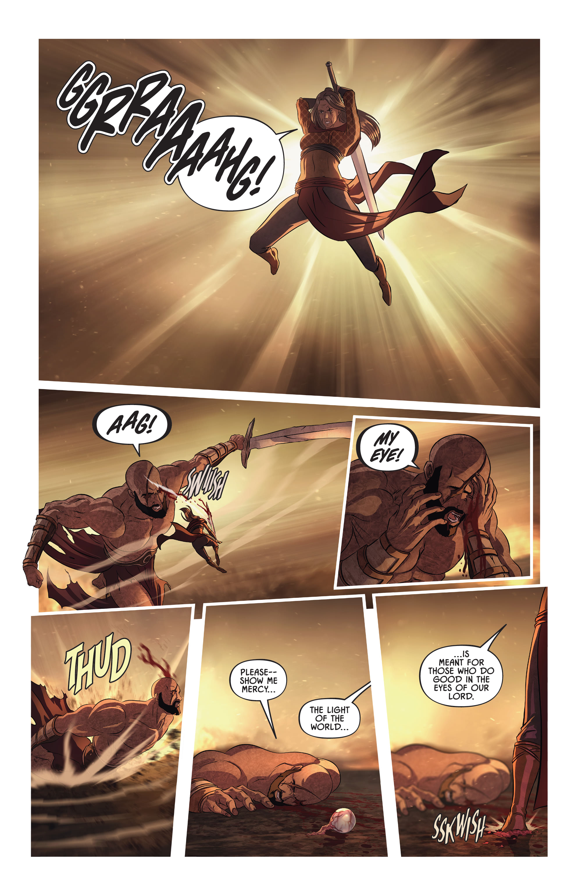 Read online Knights of the Golden Sun comic -  Issue #13 - 19