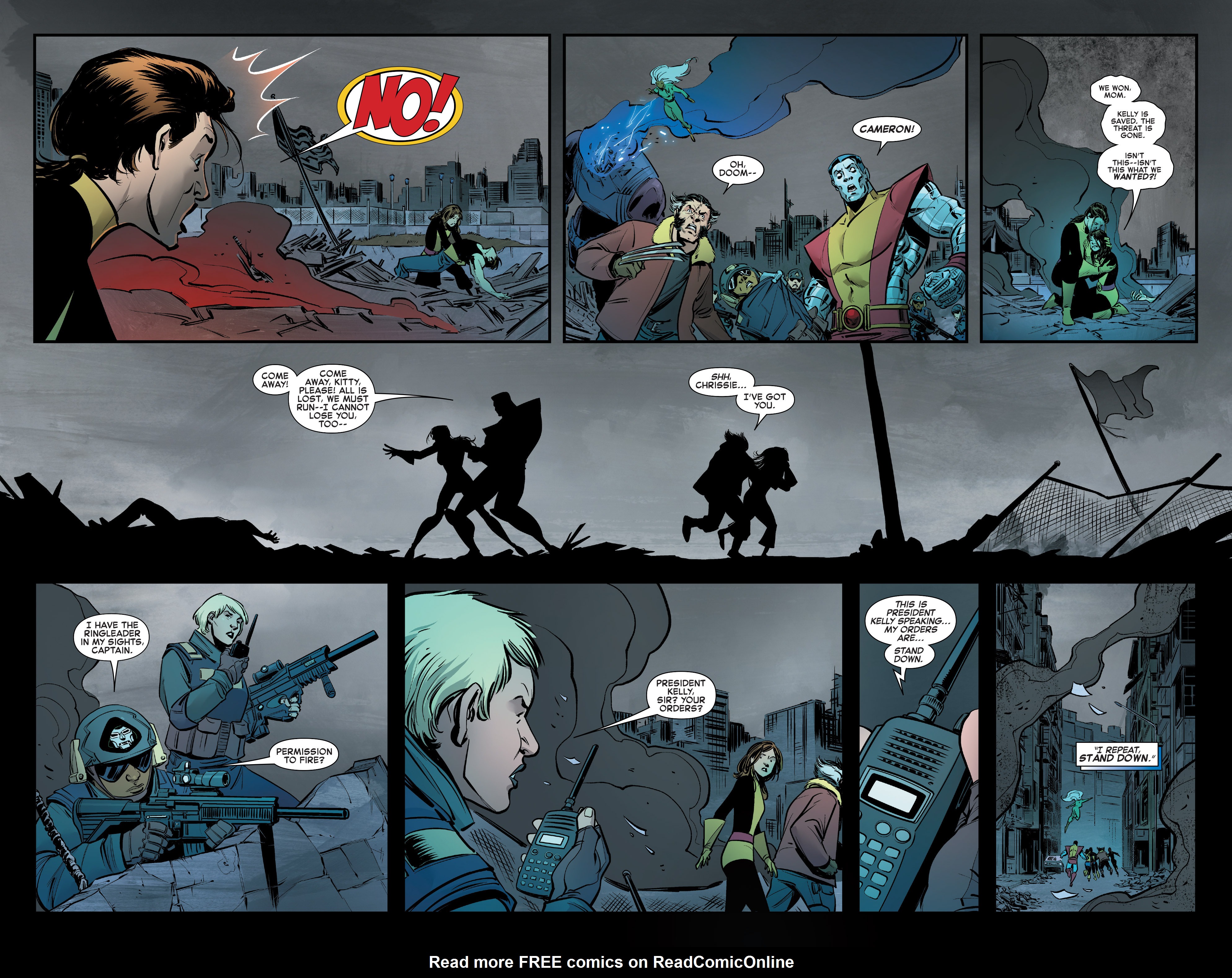 Read online Years of Future Past comic -  Issue #5 - 14