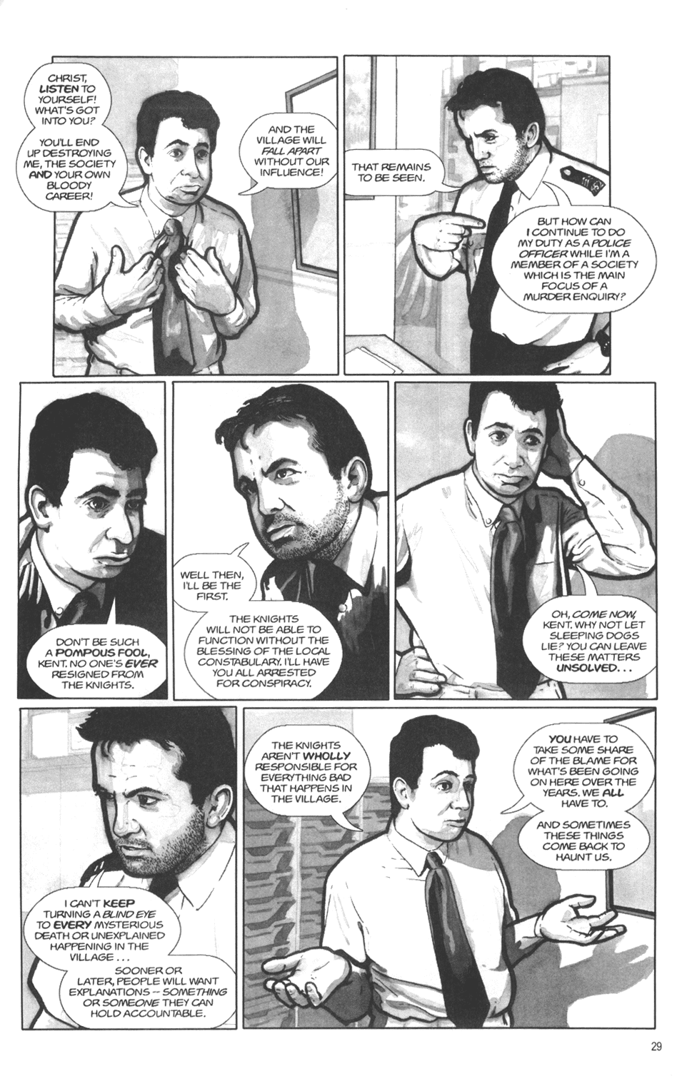 Read online Strangehaven comic -  Issue #13 - 29