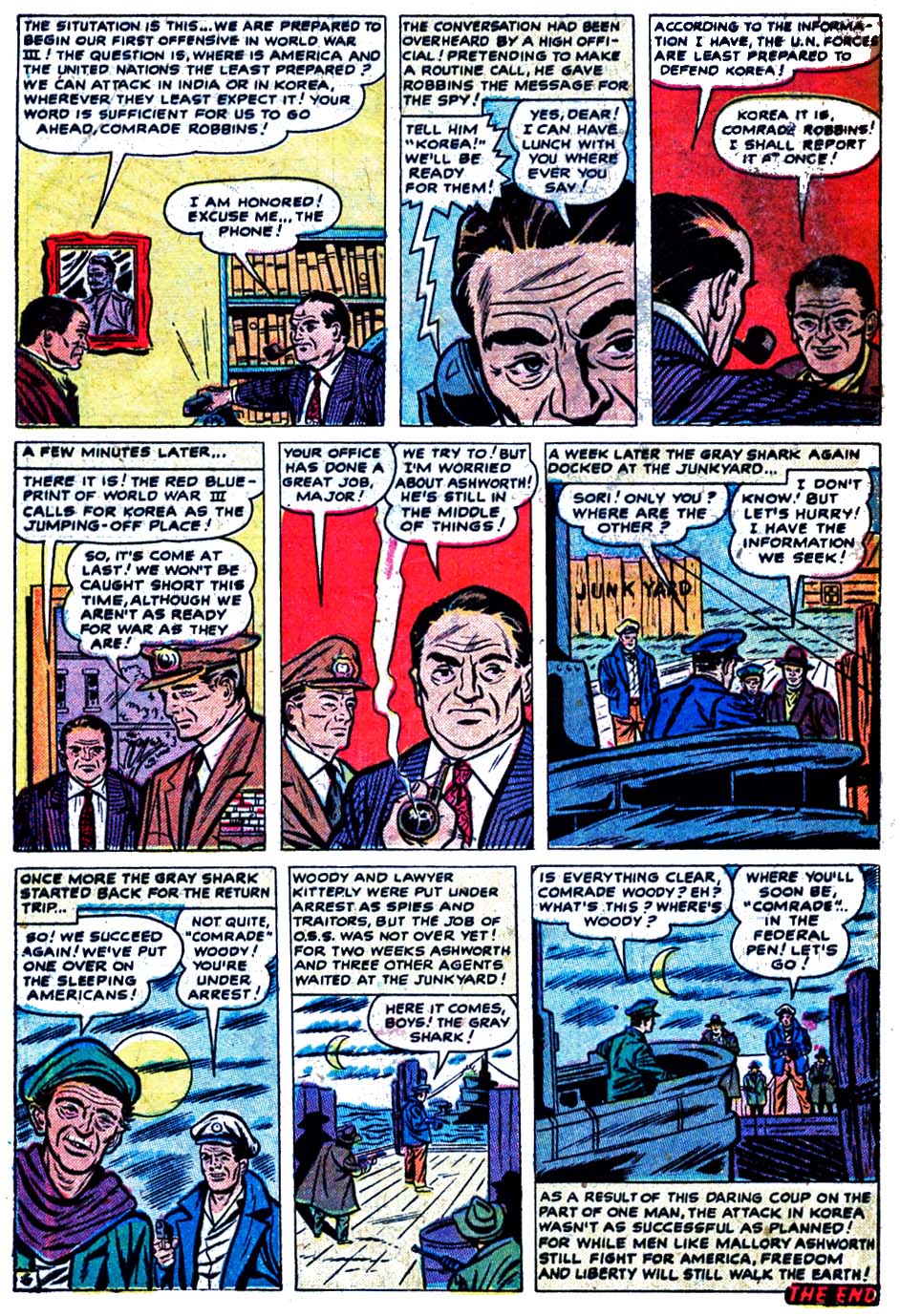 Read online Spy Cases comic -  Issue #28 - 31