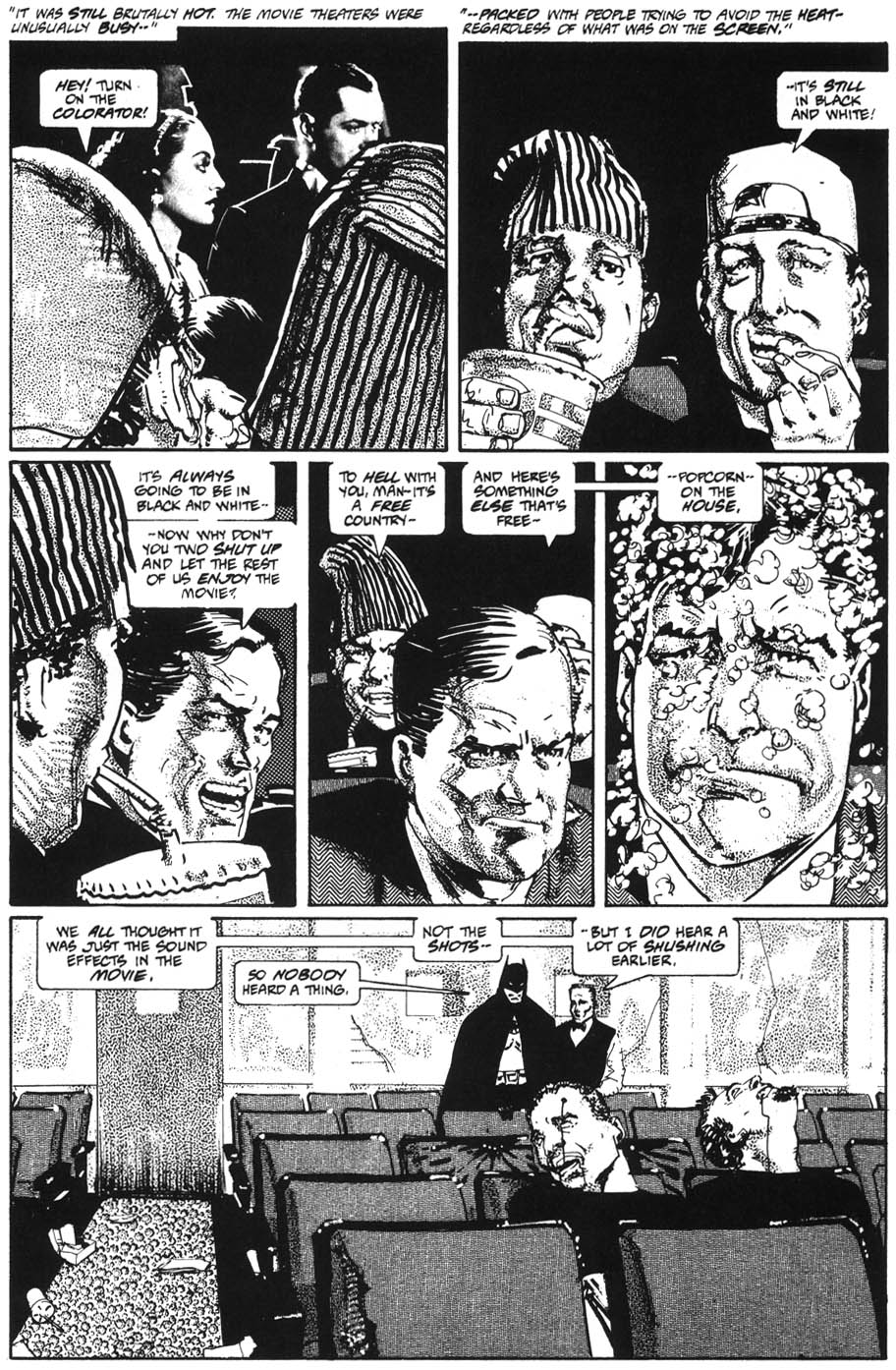 Read online Batman Black and White comic -  Issue #1 - 37