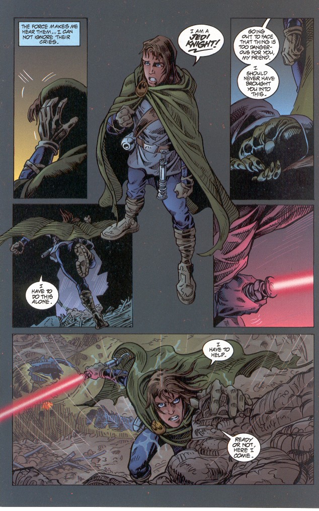 Read online Star Wars: Jedi Academy - Leviathan comic -  Issue #2 - 11