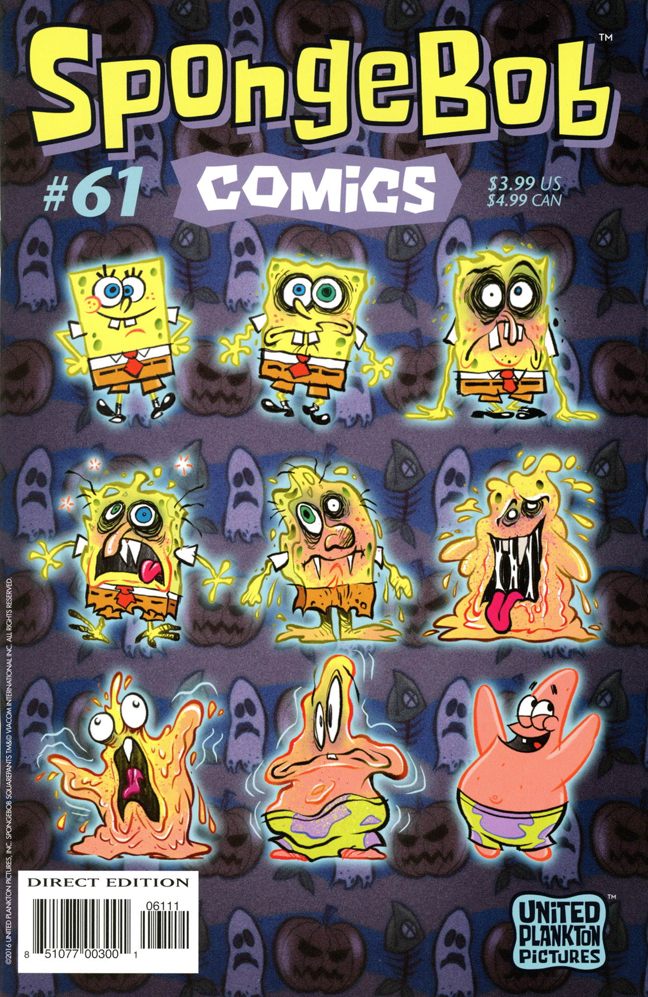 Read online SpongeBob Comics comic -  Issue #61 - 1
