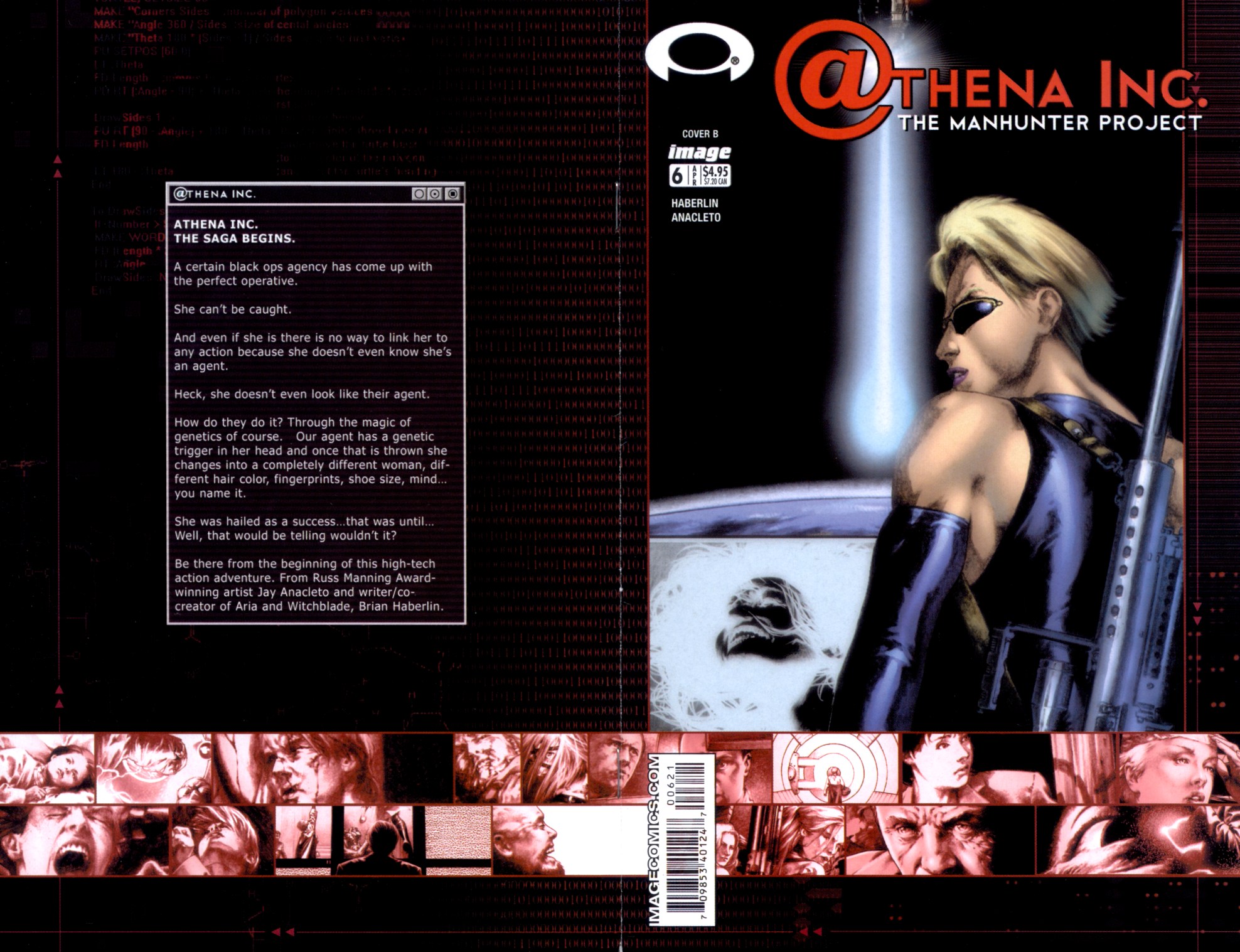 Read online Athena Inc. The Manhunter Project comic -  Issue #6 - 1