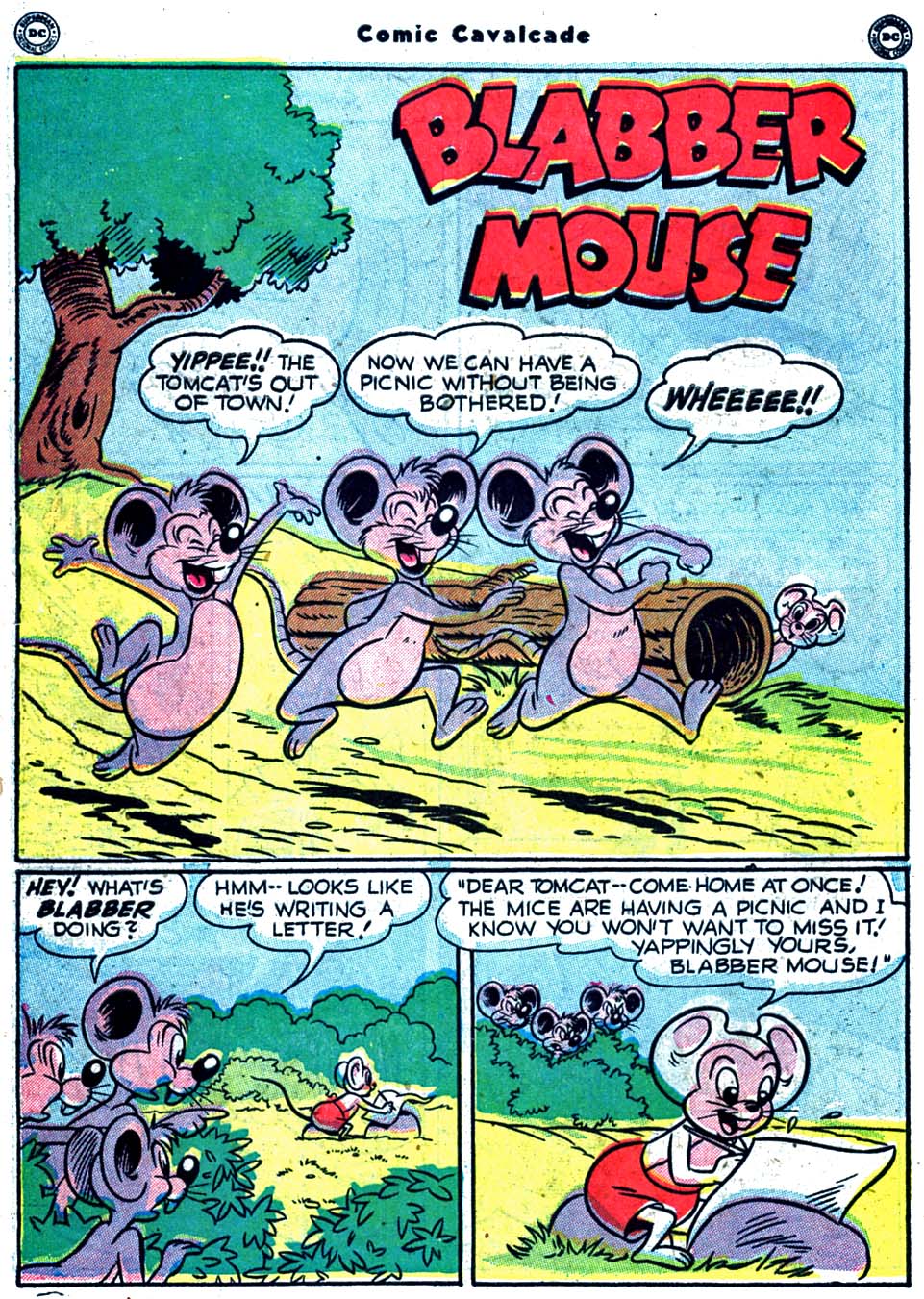 Read online Comic Cavalcade comic -  Issue #44 - 54