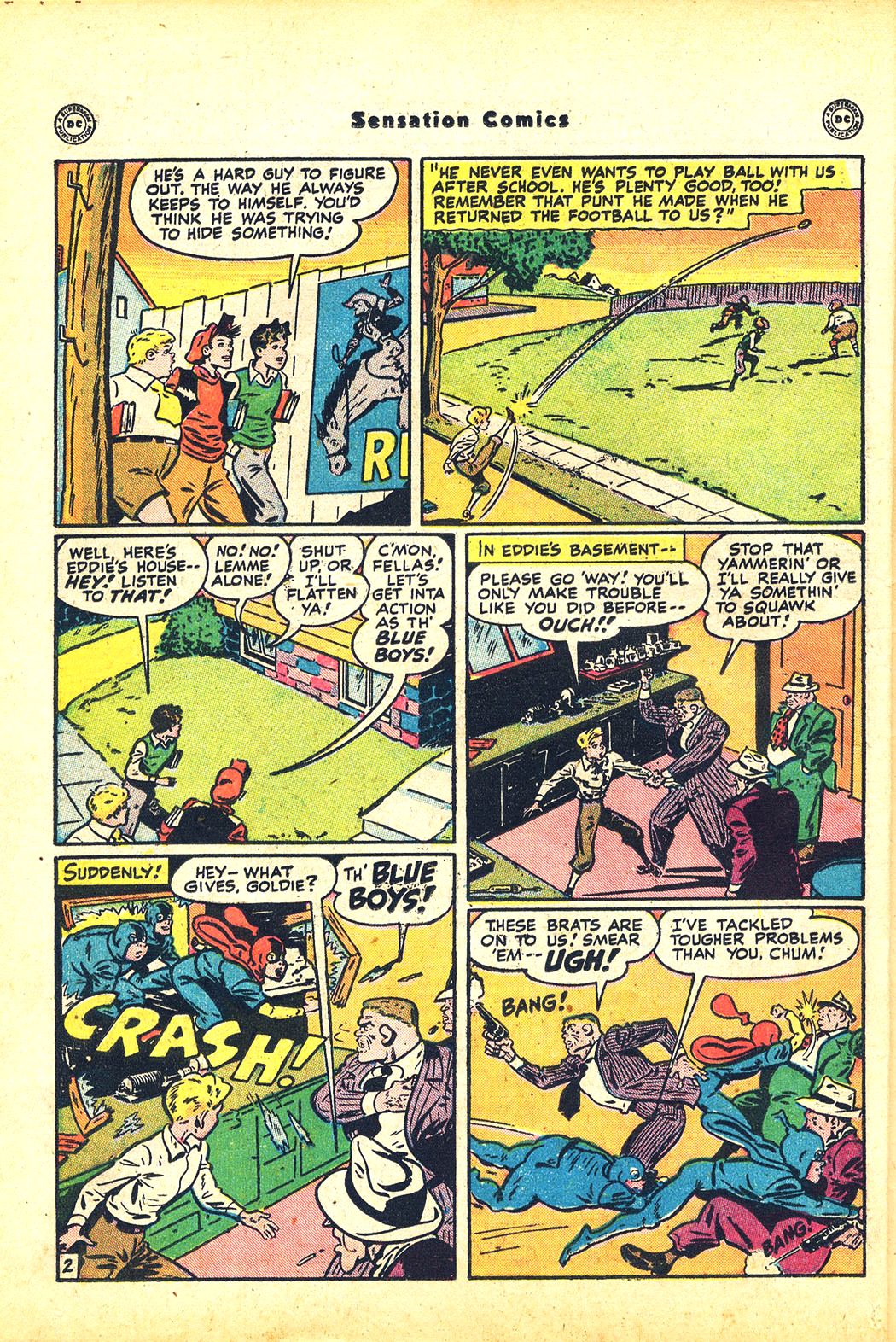 Read online Sensation (Mystery) Comics comic -  Issue #81 - 18