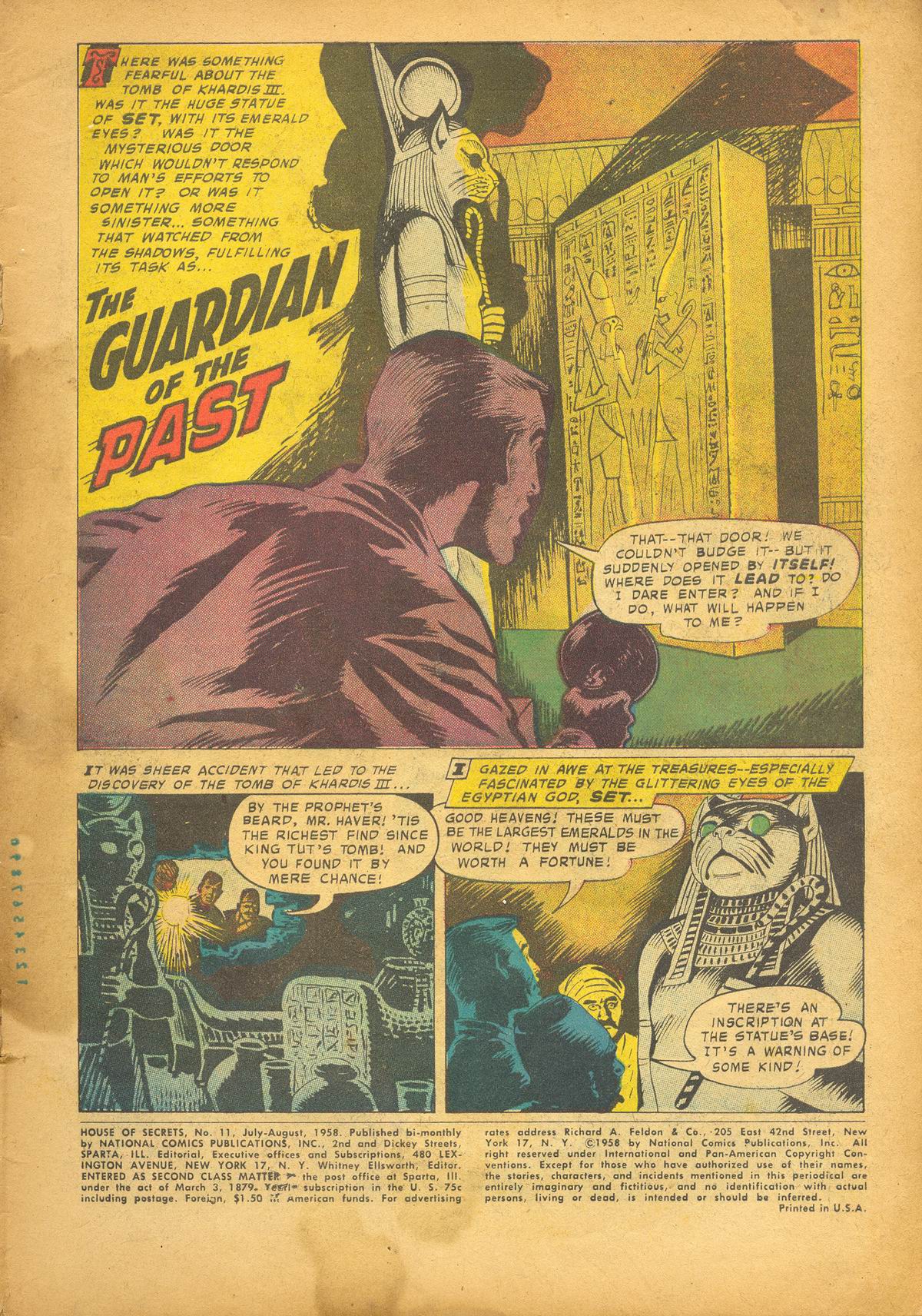 Read online House of Secrets (1956) comic -  Issue #11 - 3