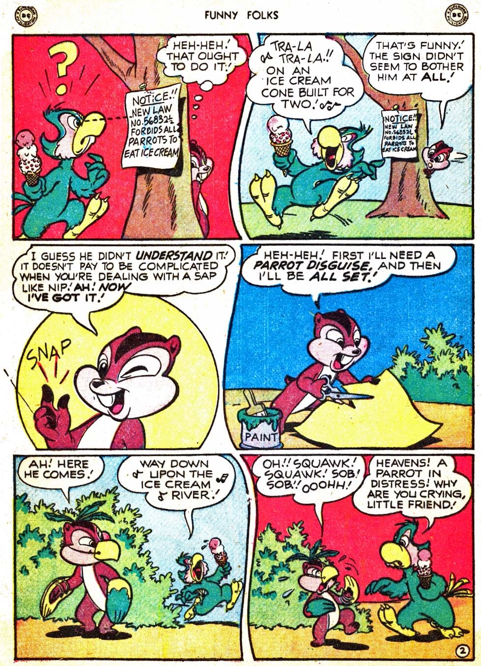 Read online Funny Folks comic -  Issue #20 - 4