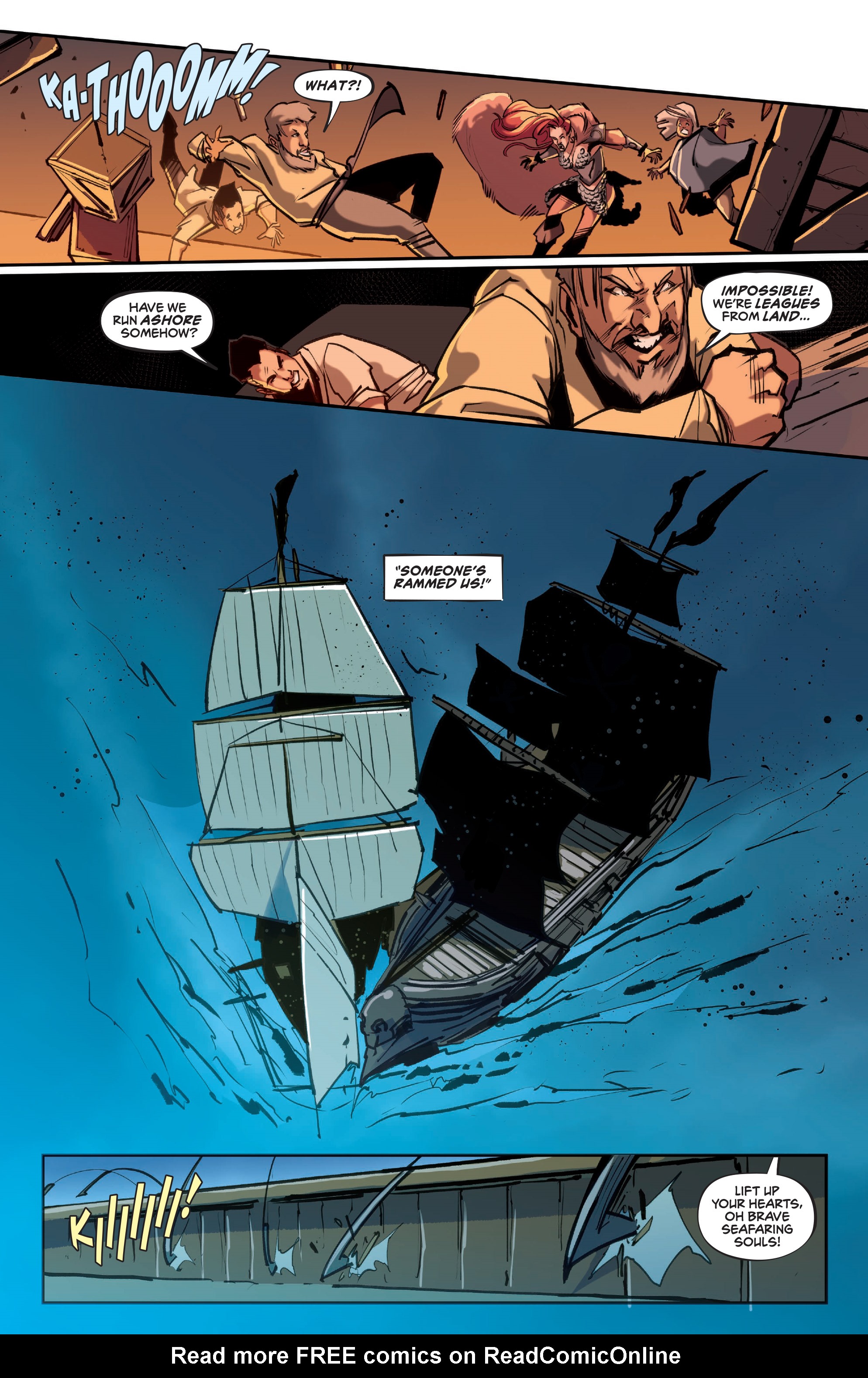 Read online Red Sonja (2021) comic -  Issue #8 - 21