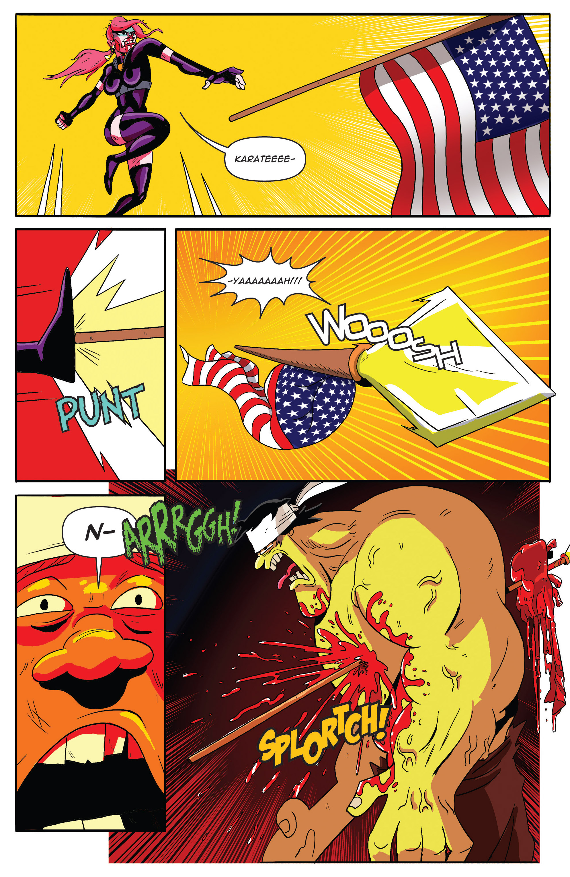 Read online AmeriKarate comic -  Issue #3 - 24
