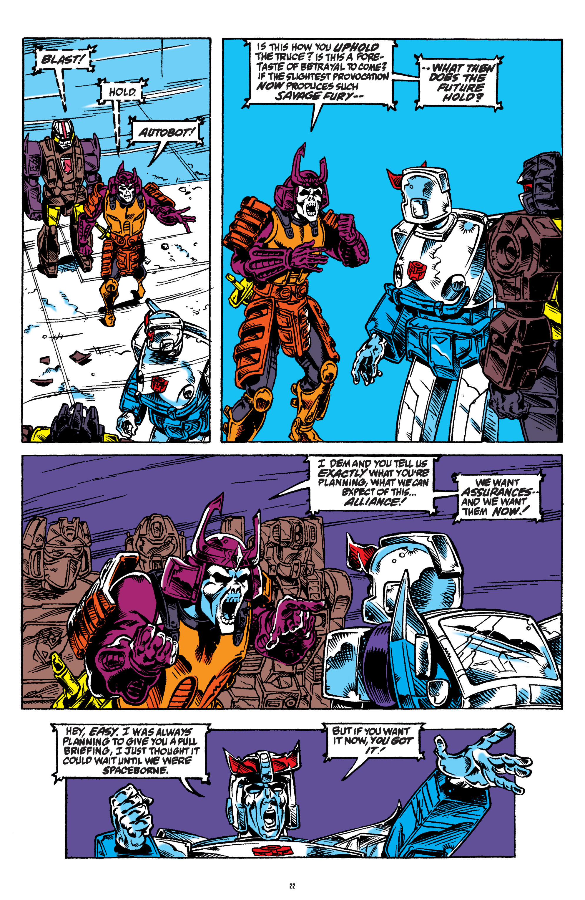Read online The Transformers Classics comic -  Issue # TPB 7 - 23